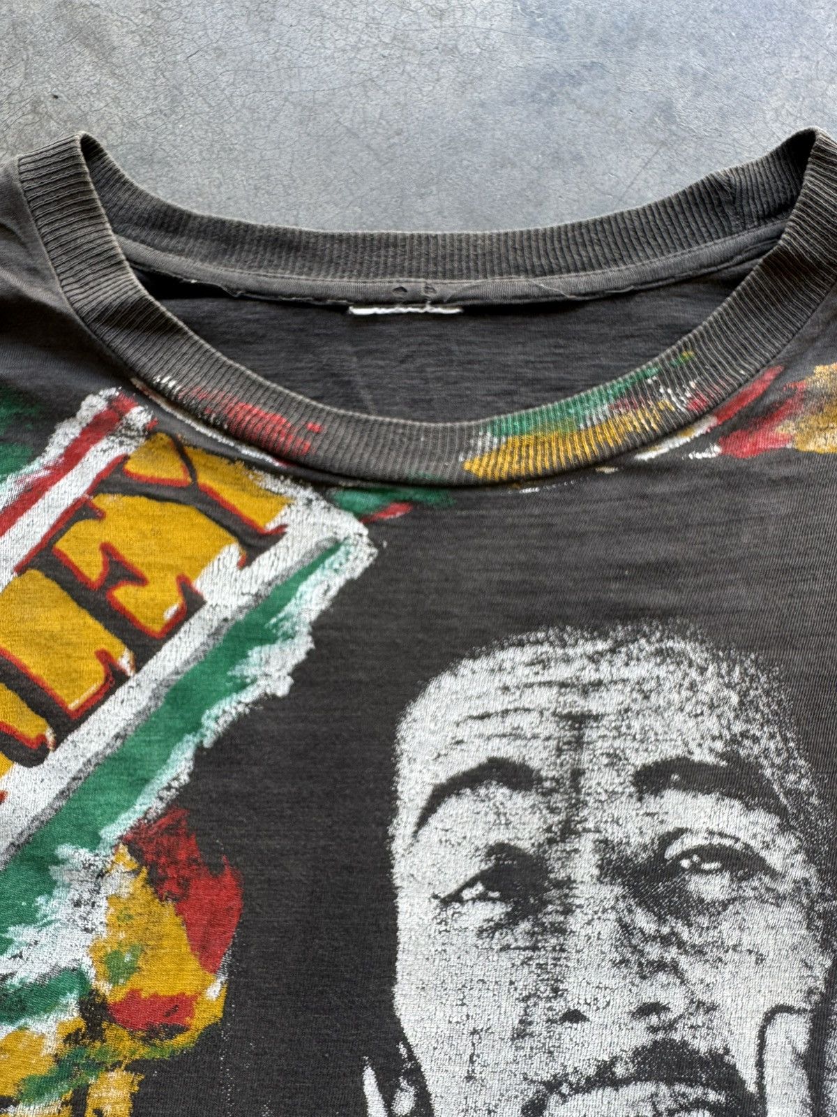 Bob Marley RARE 🔥 Vintage 90’s Distressed Bob Marley Tuff Gong Rap tees Size US XL / EU 56 / 4 - 21 Thumbnail