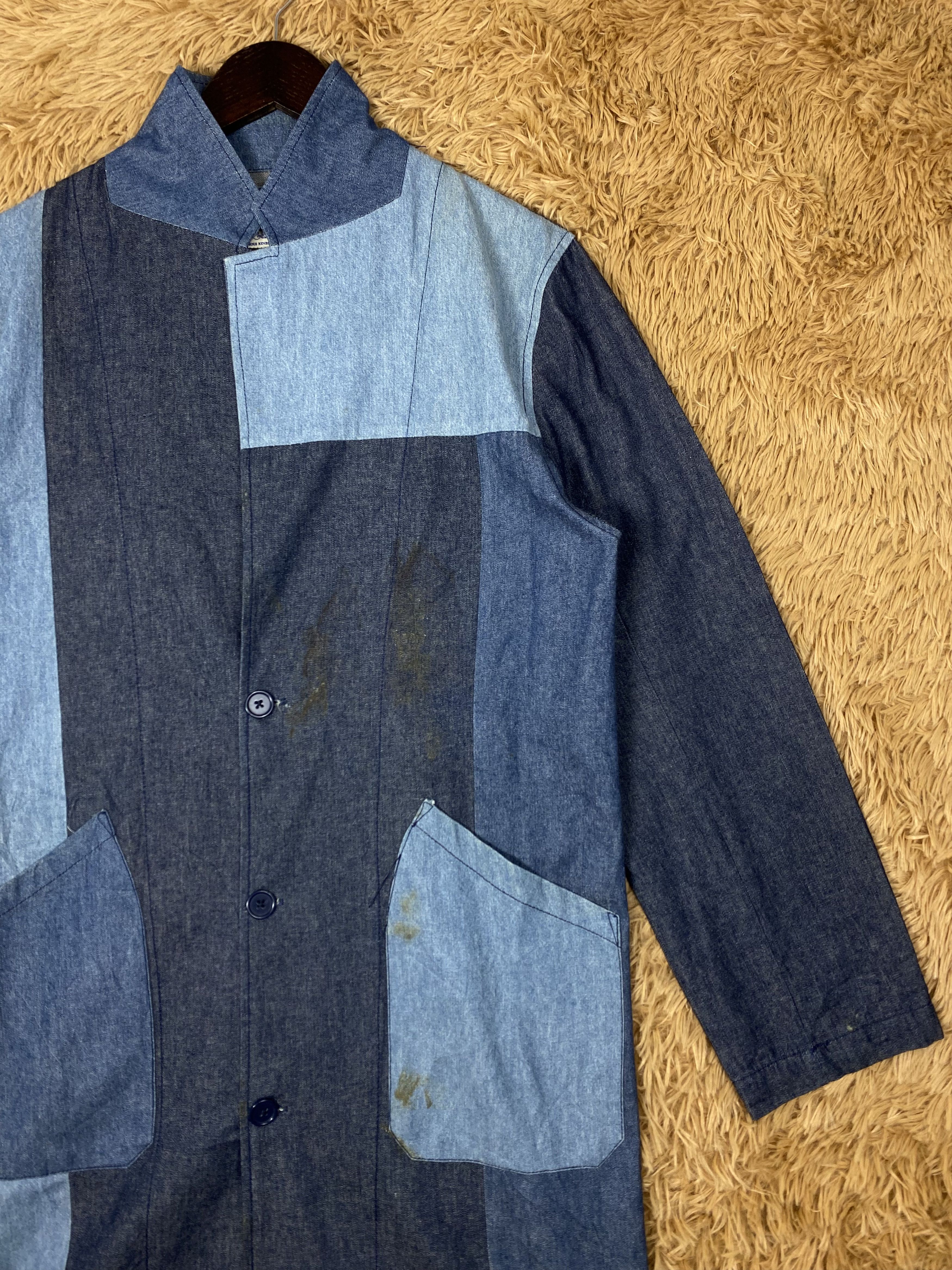 Japanese Brand Vintage Temptation Button Long Jacket PJ2564 Size US L / EU 52-54 / 3 - 3 Thumbnail