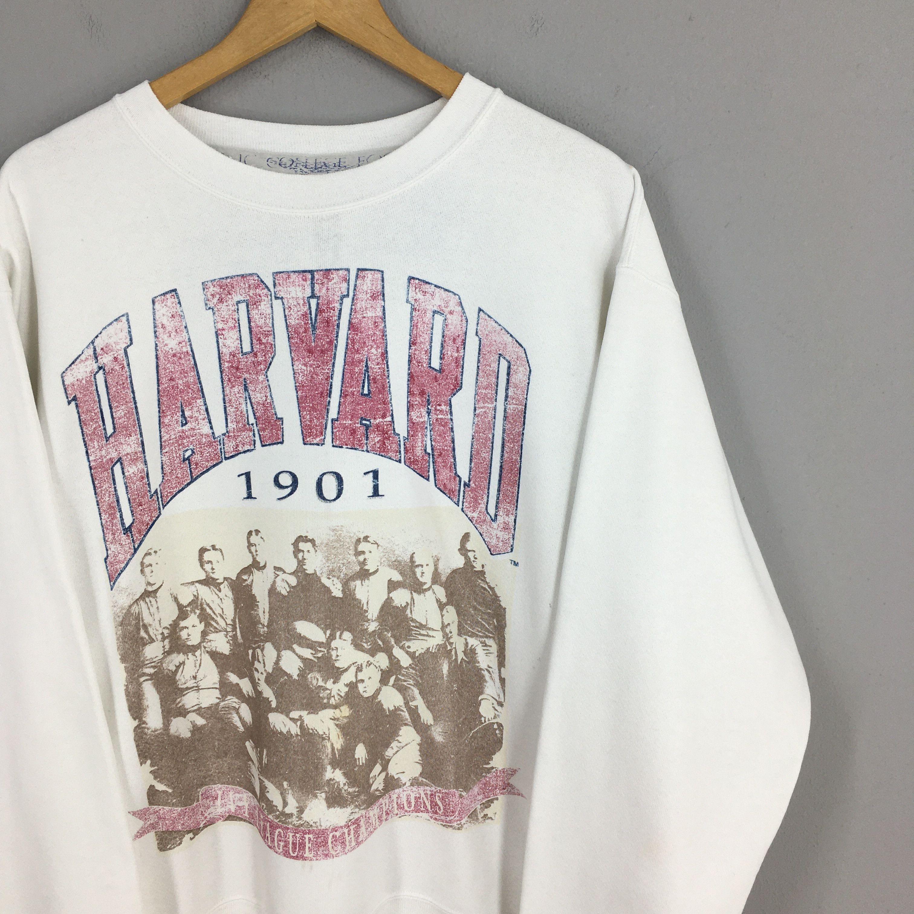Other Vintage 1990s Harvard University Sweatshirt Large Size US L / EU 52-54 / 3 - 2 Thumbnail