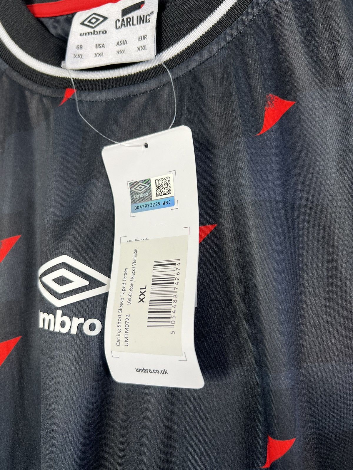Umbro Umbro Carling Jersey Shirt Size XL - XXL Size US XXL / EU 58 / 5 - 7 Thumbnail