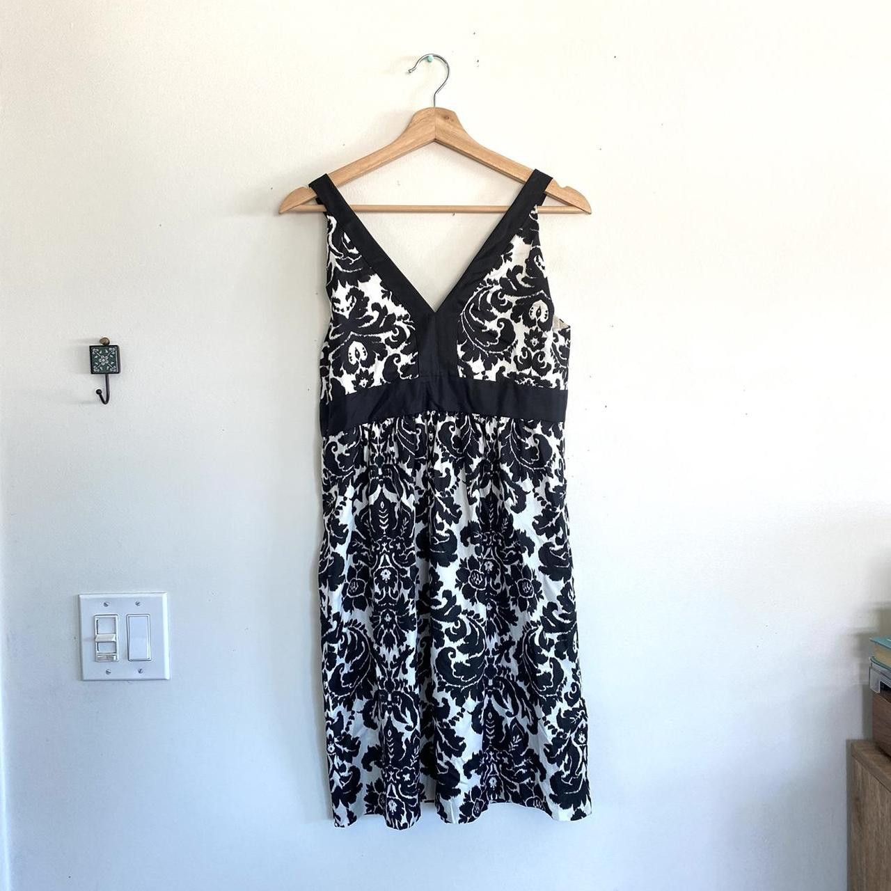Ann Taylor ANN TAYLOR LOFT BLACK WHITE WOMENS SIZE 6 PETITE Size M / US 6-8 / IT 42-44 - 6 Thumbnail