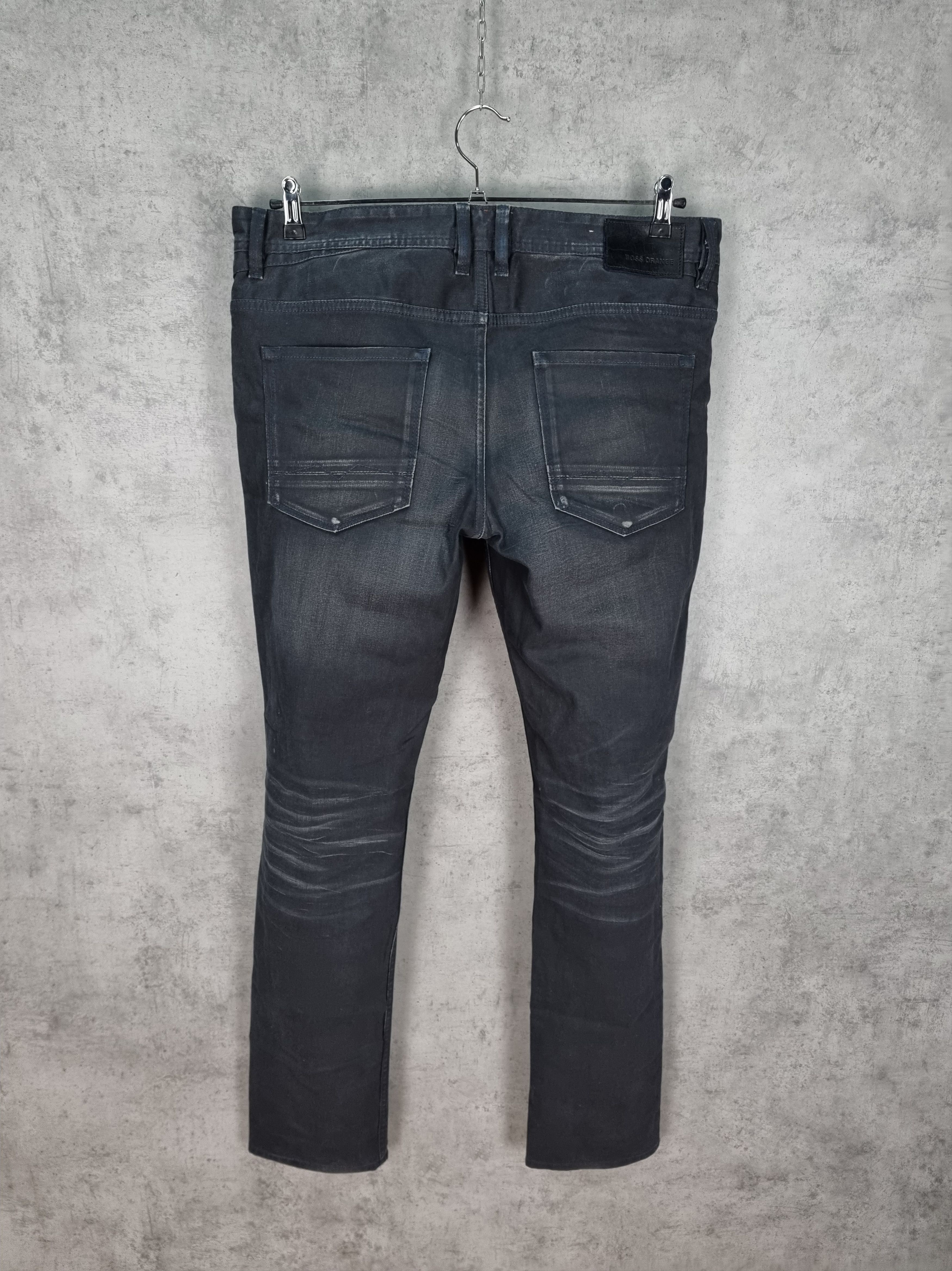 Hugo Boss Waxed Boss Orange 63 Denim Slim Fit Jeans Size US 36 / EU 52 - 9 Thumbnail