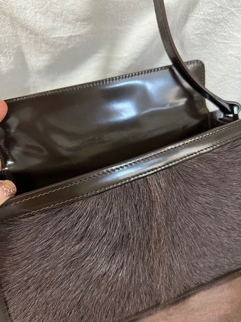 Celine Vintage Celine fur capretto bag Size ONE SIZE - 4 Thumbnail
