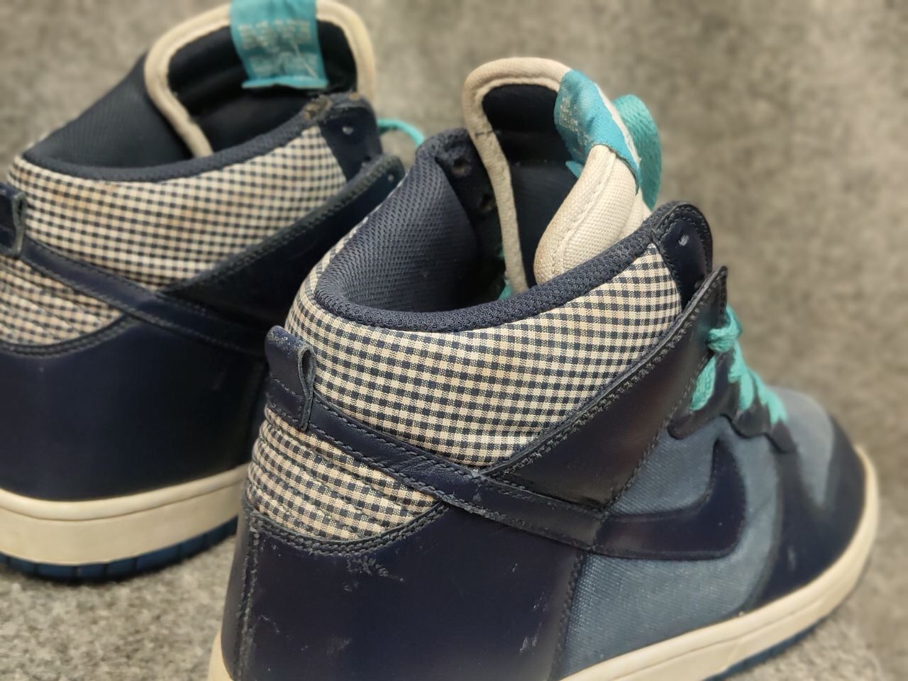 Nike Nike Dunk High Jd Sports combined fabric Vintage Sneakers Size US 11 / EU 44 - 5 Thumbnail