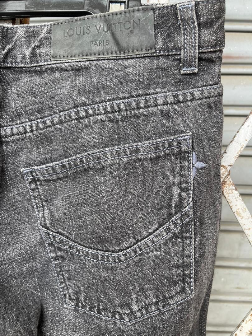 Louis Vuitton Louis Vuitton Faded Denim Embroid Size US 33 - 8 Thumbnail