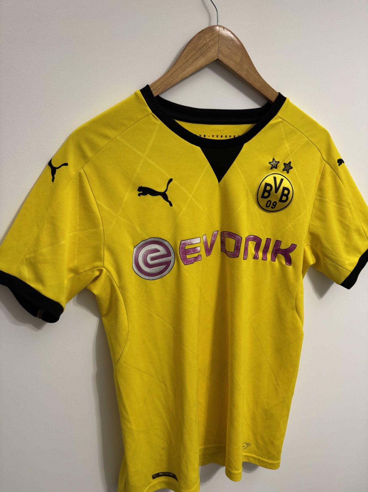Puma × Vintage 2017 BVB Puma Borrusia Dortmund Yellow Jersey Size US S / EU 44-46 / 1 - 3 Thumbnail