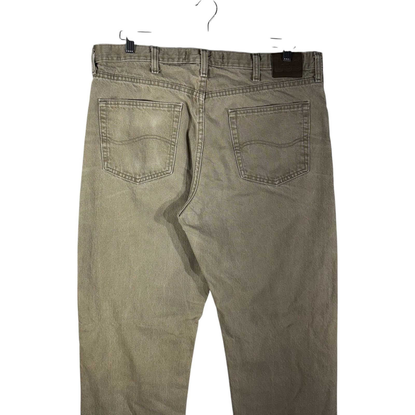 Lee Lee Denim Straight Leg Jeans 38x33 Size US 38 / EU 54 - 6 Thumbnail