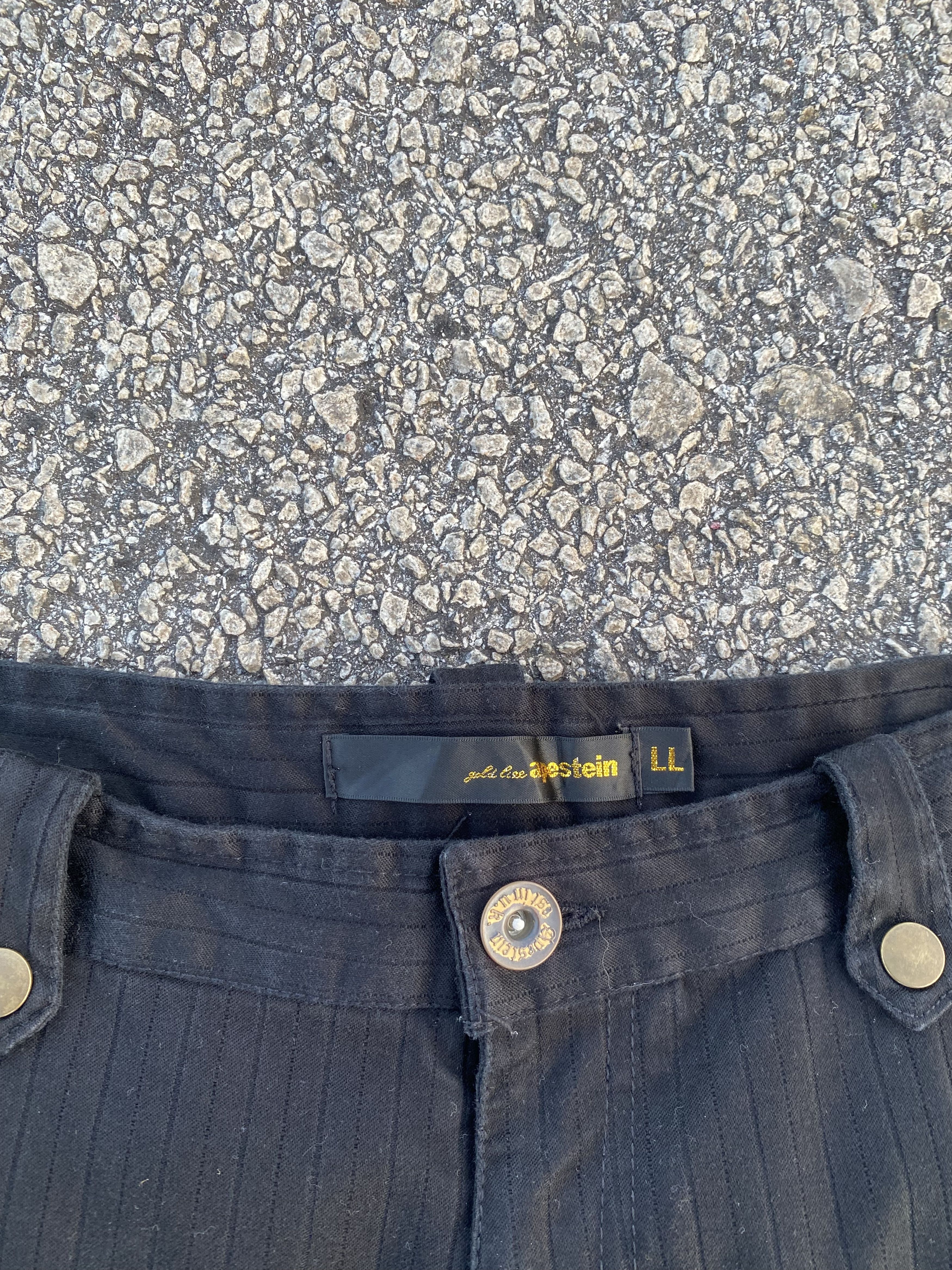 If Six Was Nine PUNK APESTEIN CARGO PANTS Size US 35 - 4 Thumbnail