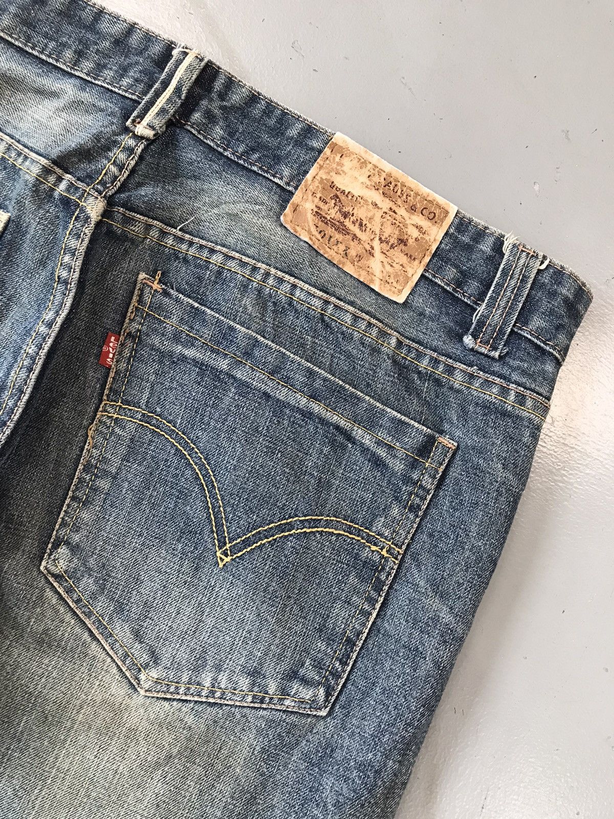 Levi's × Vintage Vintage Levi’s baggy fit engineer denim Size US 41 - 8 Thumbnail