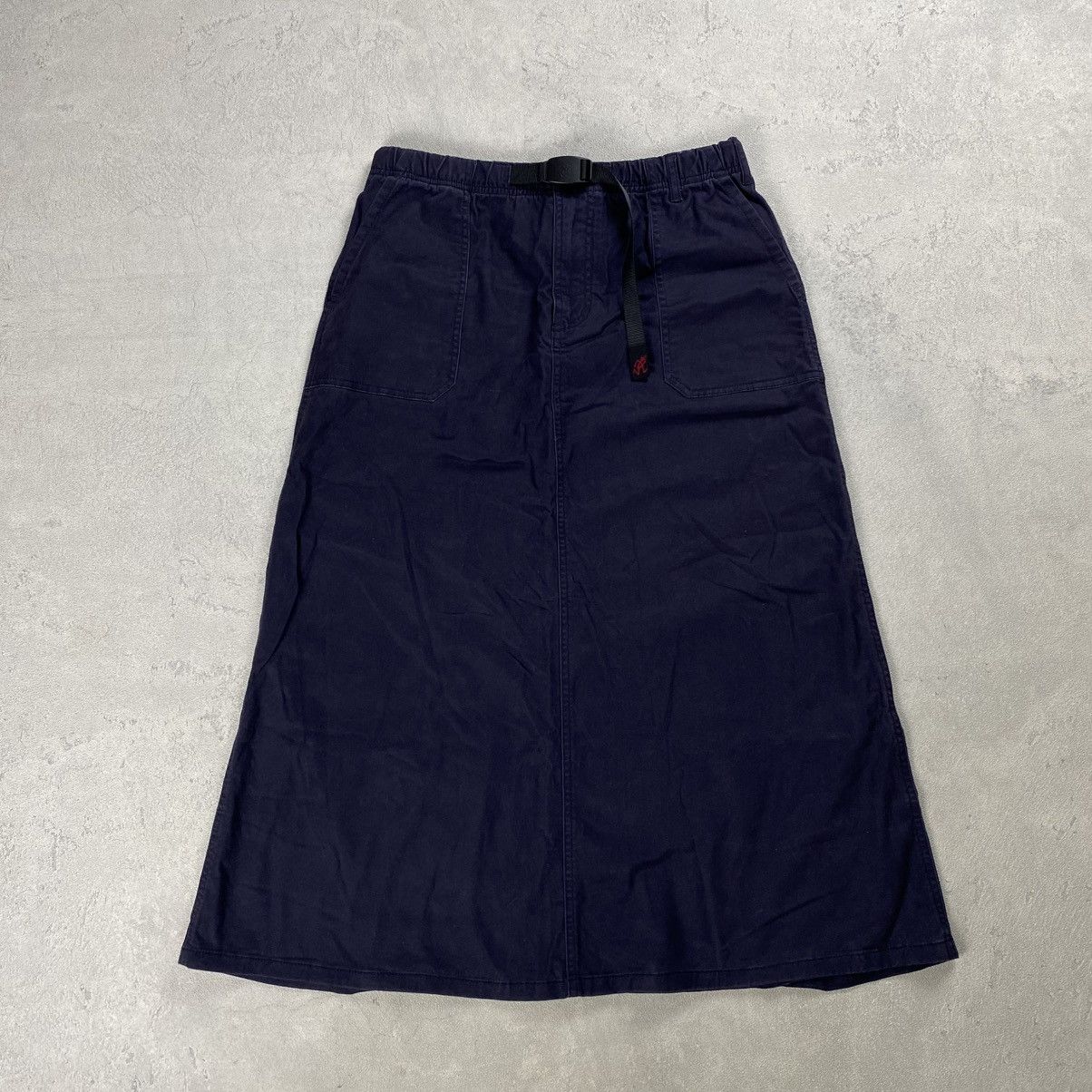 Gramicci Gramicci Long Baker Skirt Navy Size 36" / US 14 / IT 50 - 1 Thumbnail