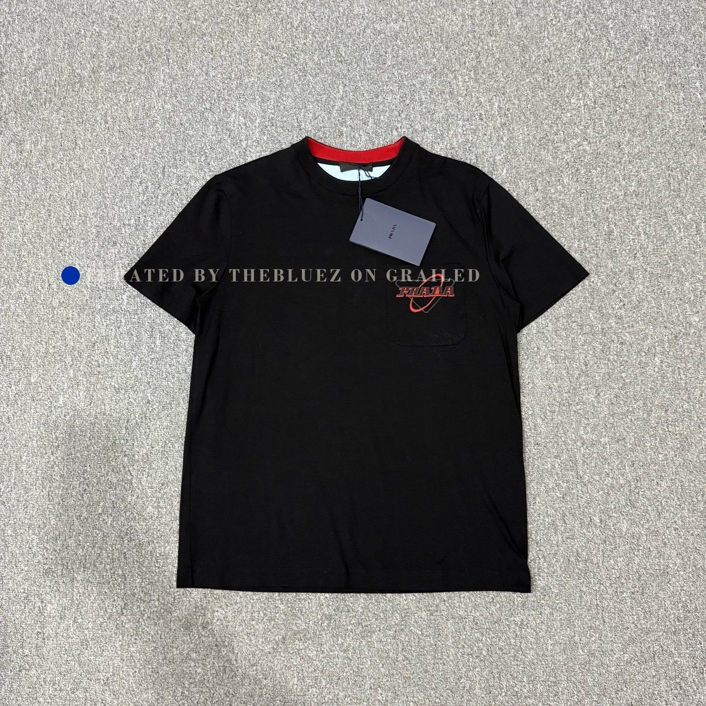 Prada Prada Logo Black Short-Sleeve M Size US M / EU 48-50 / 2 - 1 Thumbnail