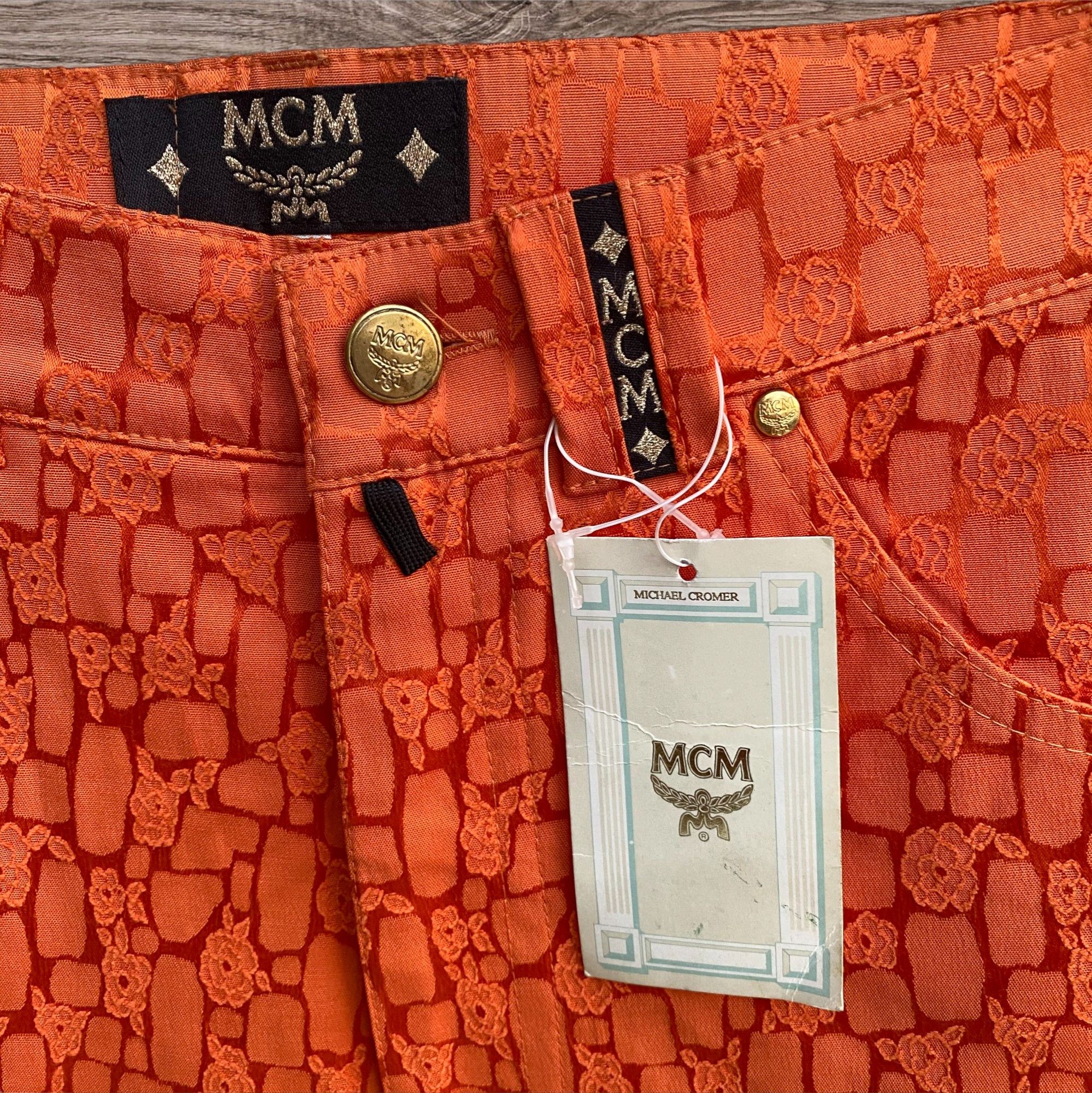 MCM New! MCM Deluxe Silk Pants Size 27" / US 4 / IT 40 - 8 Thumbnail