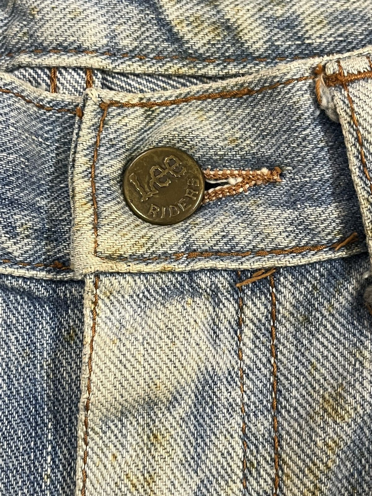Lee × Vintage Vintage Lee Faded Denim Size US 30 / EU 46 - 7 Thumbnail