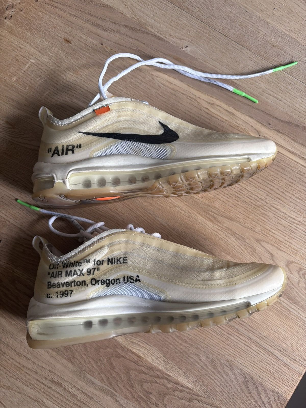 Nike × Off-White Nike air max 97 off white Size US 7.5 / EU 40-41 - 8 Thumbnail