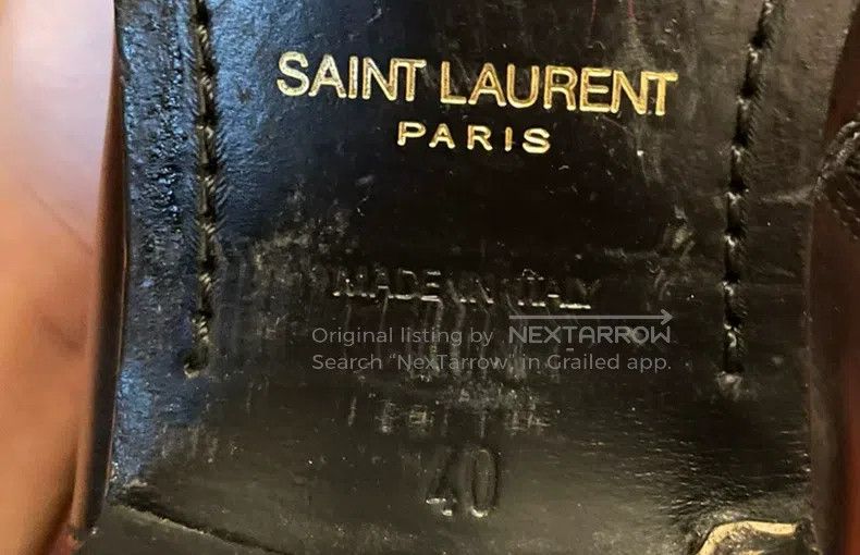 Saint Laurent Paris Saint Laurent Paris Boots Size US 9.5 / IT 39.5 - 4 Thumbnail