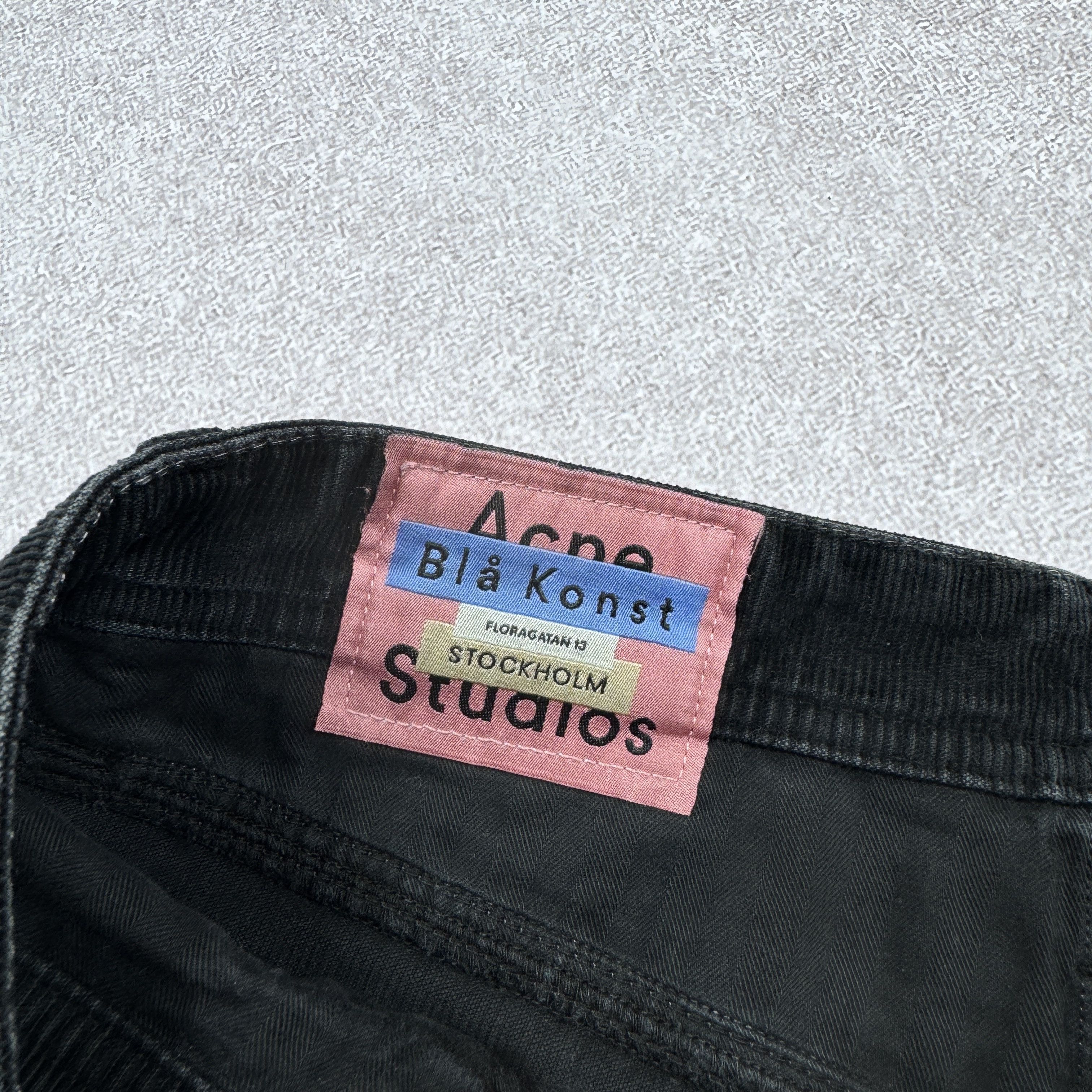Acne Studios ACNE Studios Bla Konst Melk Corduroy Pants Size 29 / 32 Size 29" - 5 Thumbnail
