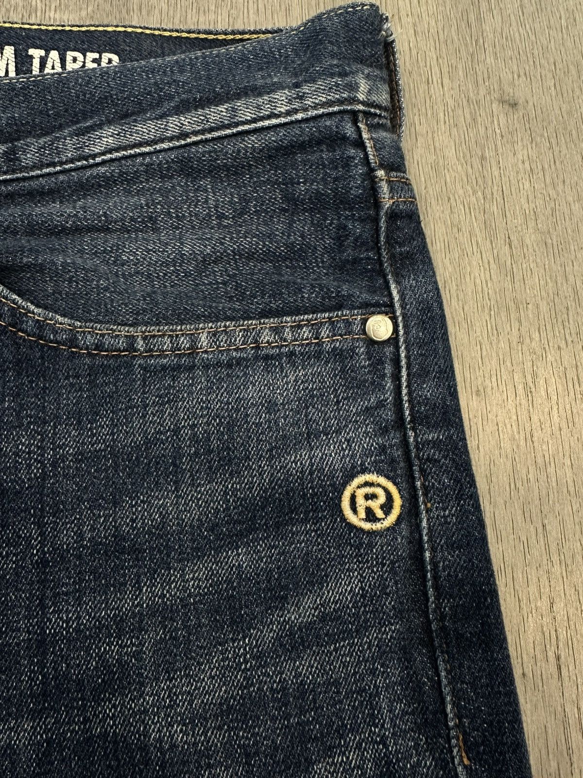 Bape A Bathing Ape (BAPE) Selvedge Denim Jeans – Ape Head Pocket Size US 32 / EU 48 - 6 Thumbnail