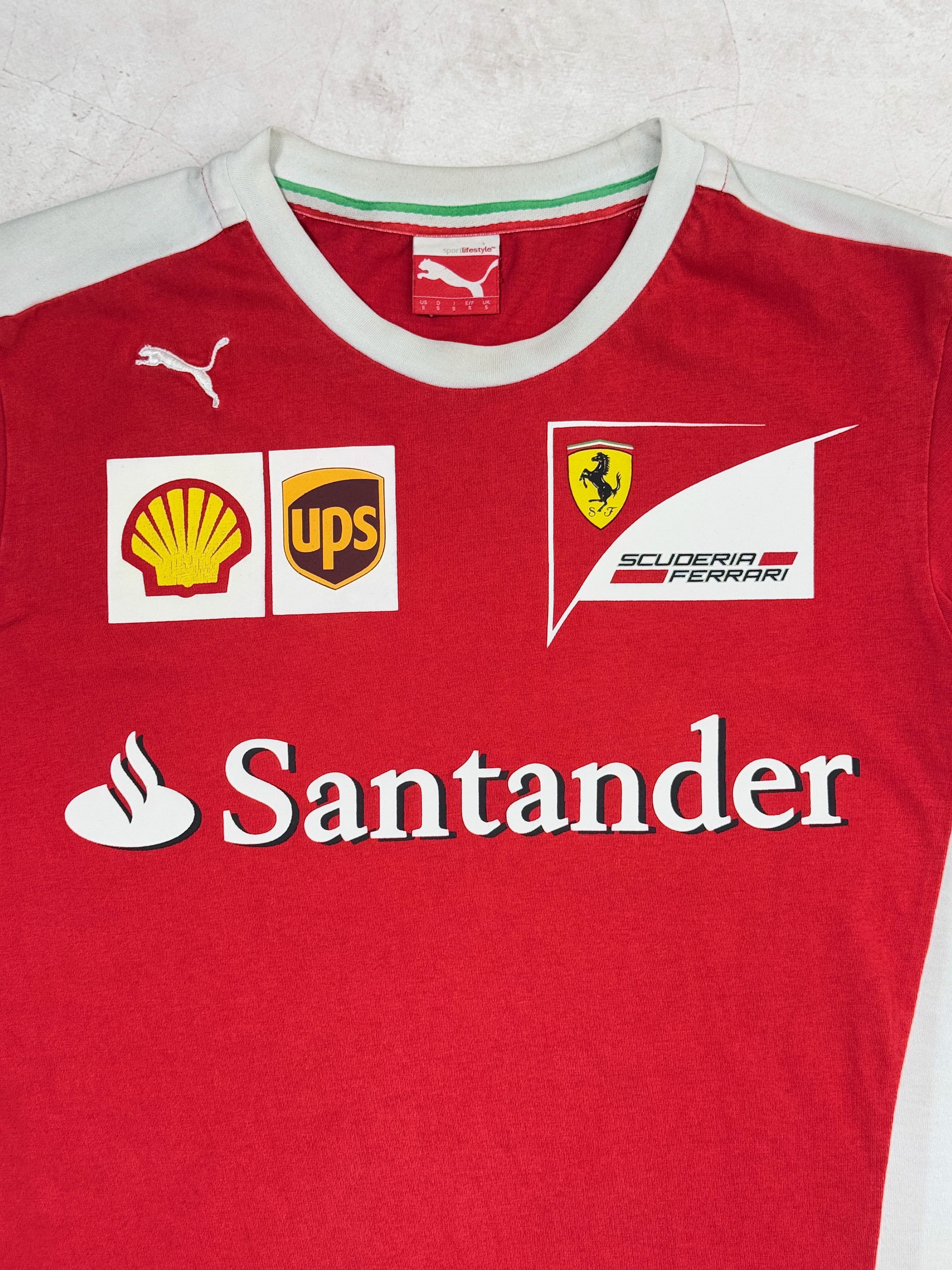 Ferrari × Formula 1 × Puma Puma x Scuderia Ferrari T-Shirt F1 Team Santander Racing Size US S / EU 44-46 / 1 - 6 Thumbnail