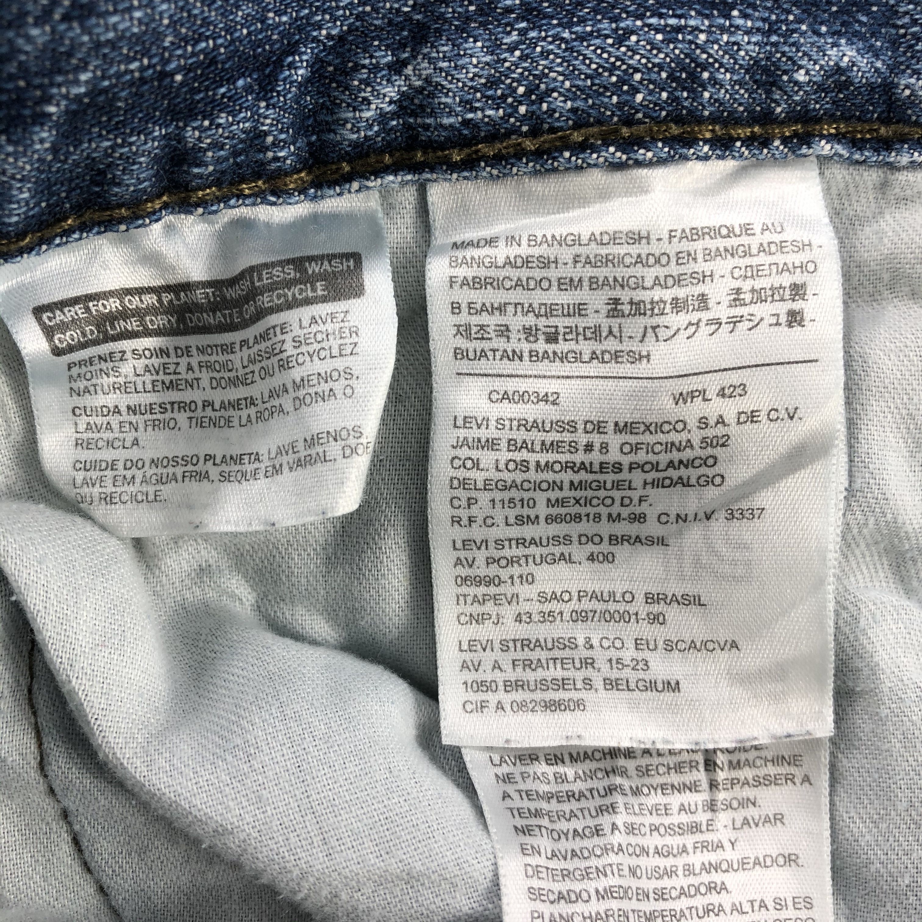 Levi's × Vintage Vintage Blue Wash Levis 514 Jeans-JM1854 Size US 34 / EU 50 - 10 Thumbnail