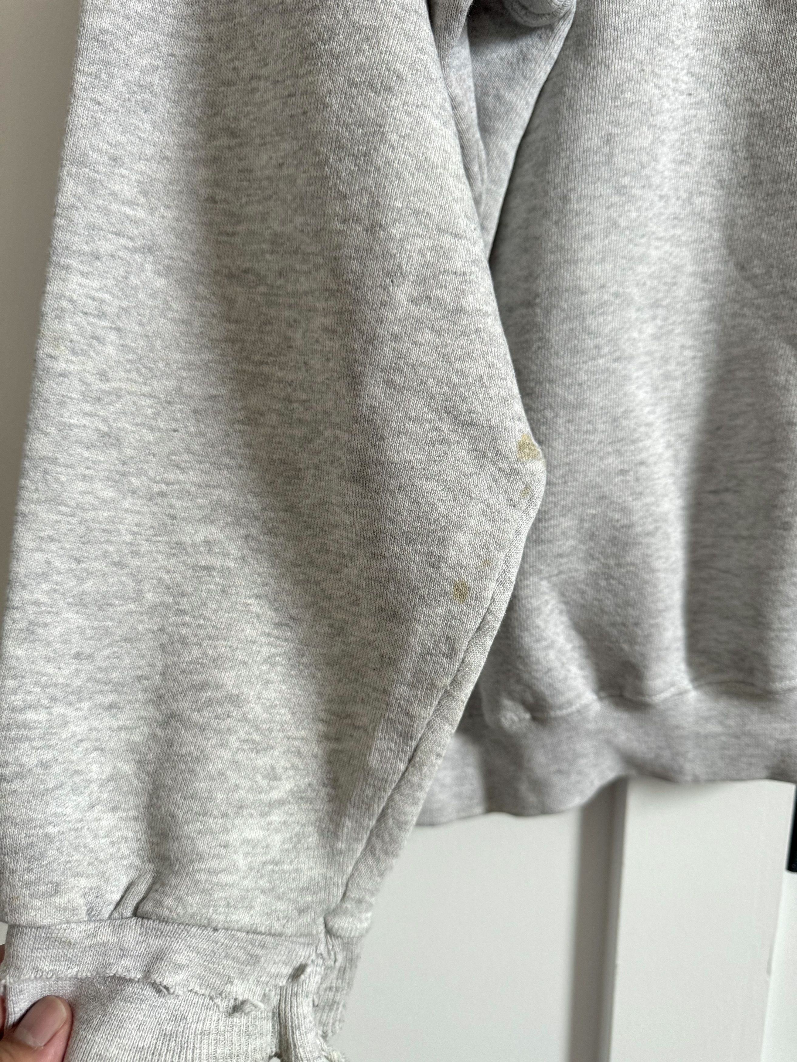 Other Vintage Nebraska Distressed Grey College Crewneck Size US L / EU 52-54 / 3 - 4 Thumbnail
