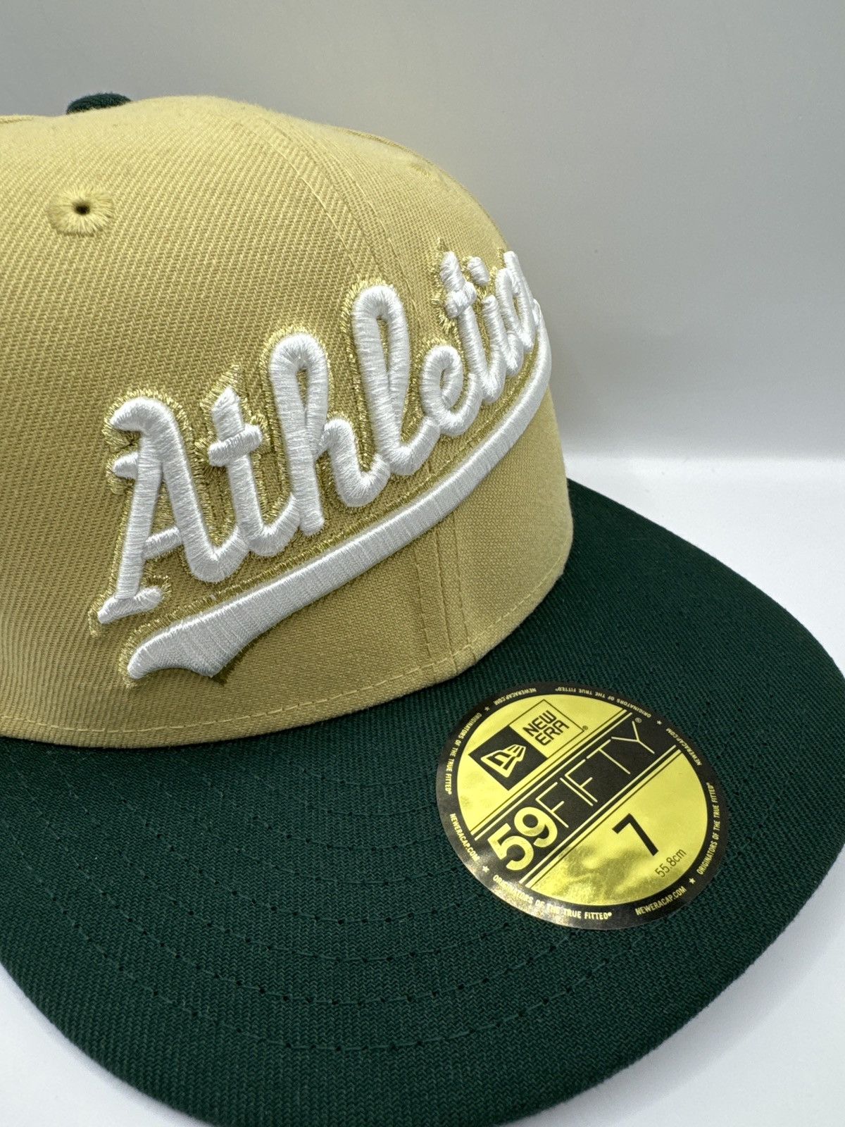 Hat Club × MyFitteds × New Era Topperzstore Oakland athletics script size 7 Size ONE SIZE - 5 Thumbnail