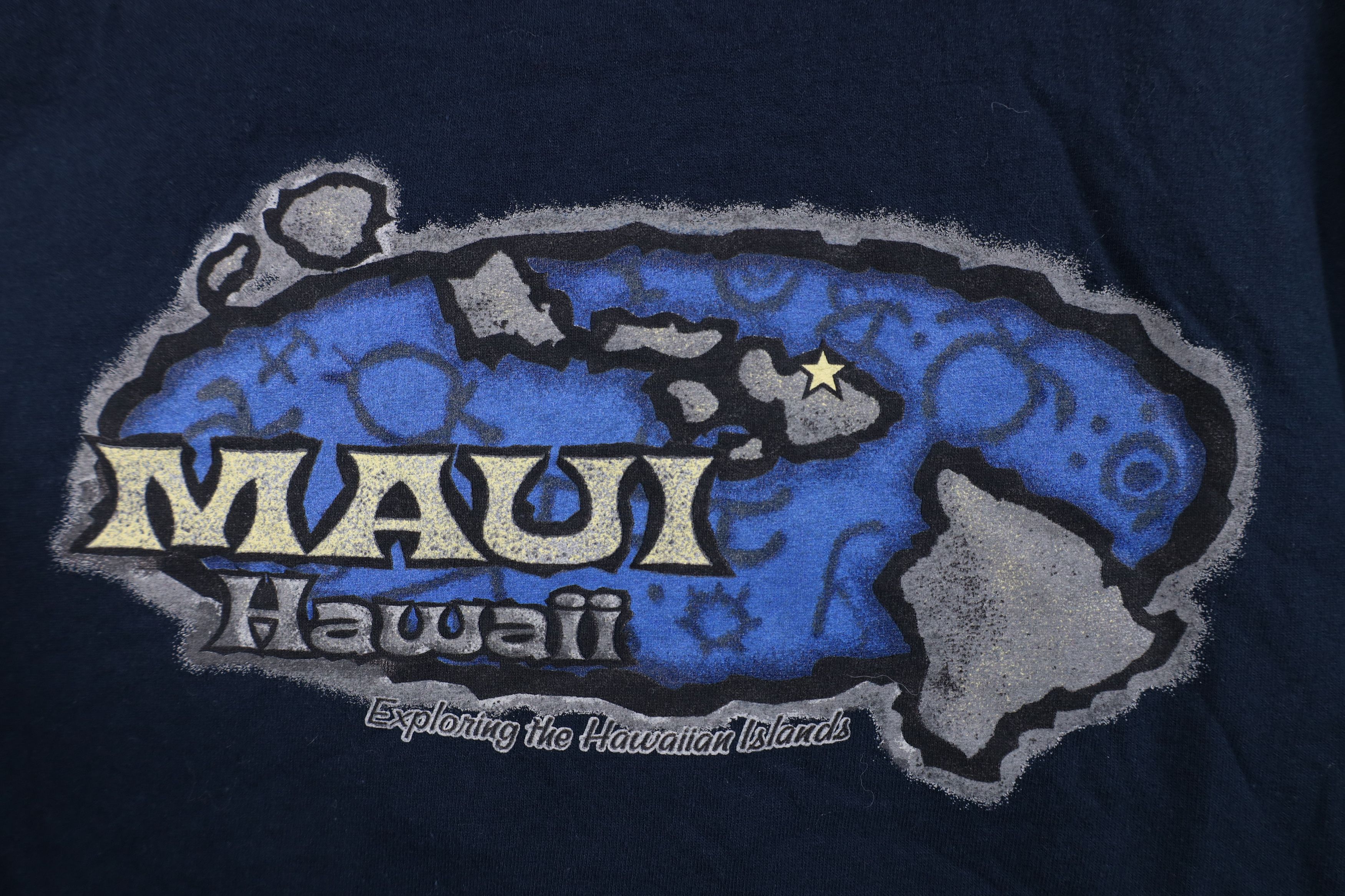 Vintage Vintage 90s Y2K Streetwear Valley Isle Maui Surf T-Shirt Size US XXL / EU 58 / 5 - 11 Thumbnail