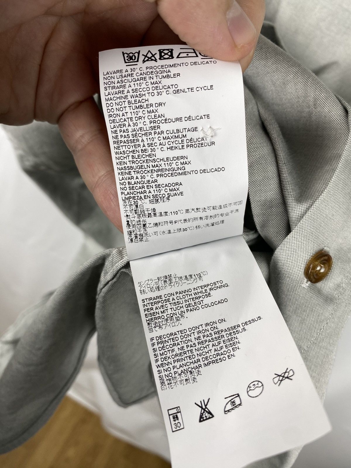 Vivienne Westwood Vivienne Westwood Man Shirt Short Sleeve Cotton size 44 XS Size US XS / EU 42 / 0 - 10 Thumbnail