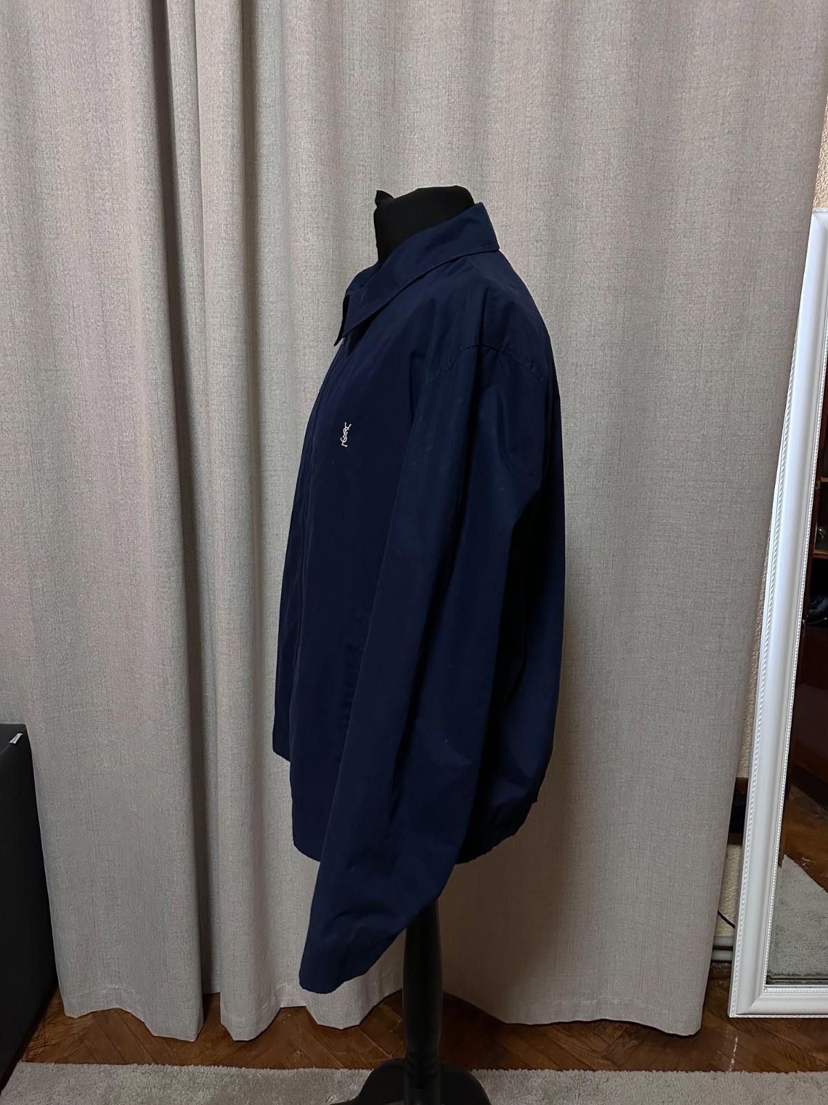 Yves Saint Laurent Vintage Yves Saint Laurent Bomber Jacket YSL Men Size M Blue Size US M / EU 48-50 / 2 - 5 Thumbnail