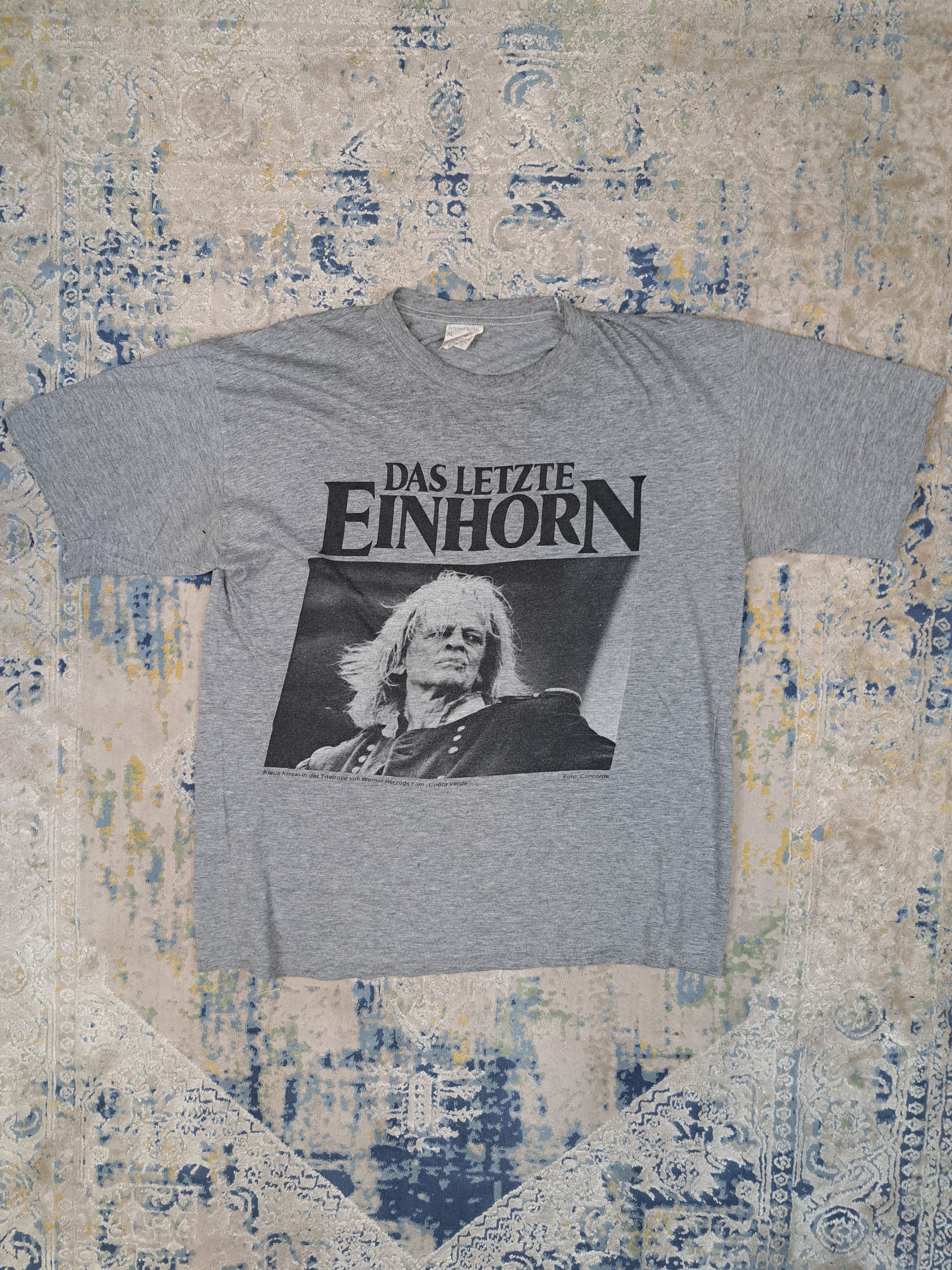 Vintage 1987 "Cobra Verde" Werner Herzog Klaus Kinski Single Stitch Size US XL / EU 56 / 4 - 1 Thumbnail