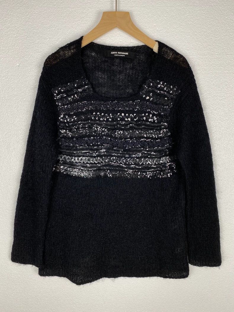 Junya Watanabe Junya Watanabe Junya Watanabe Sequin Knit Sweater-2506 Size US M / EU 48-50 / 2 - 1 Thumbnail
