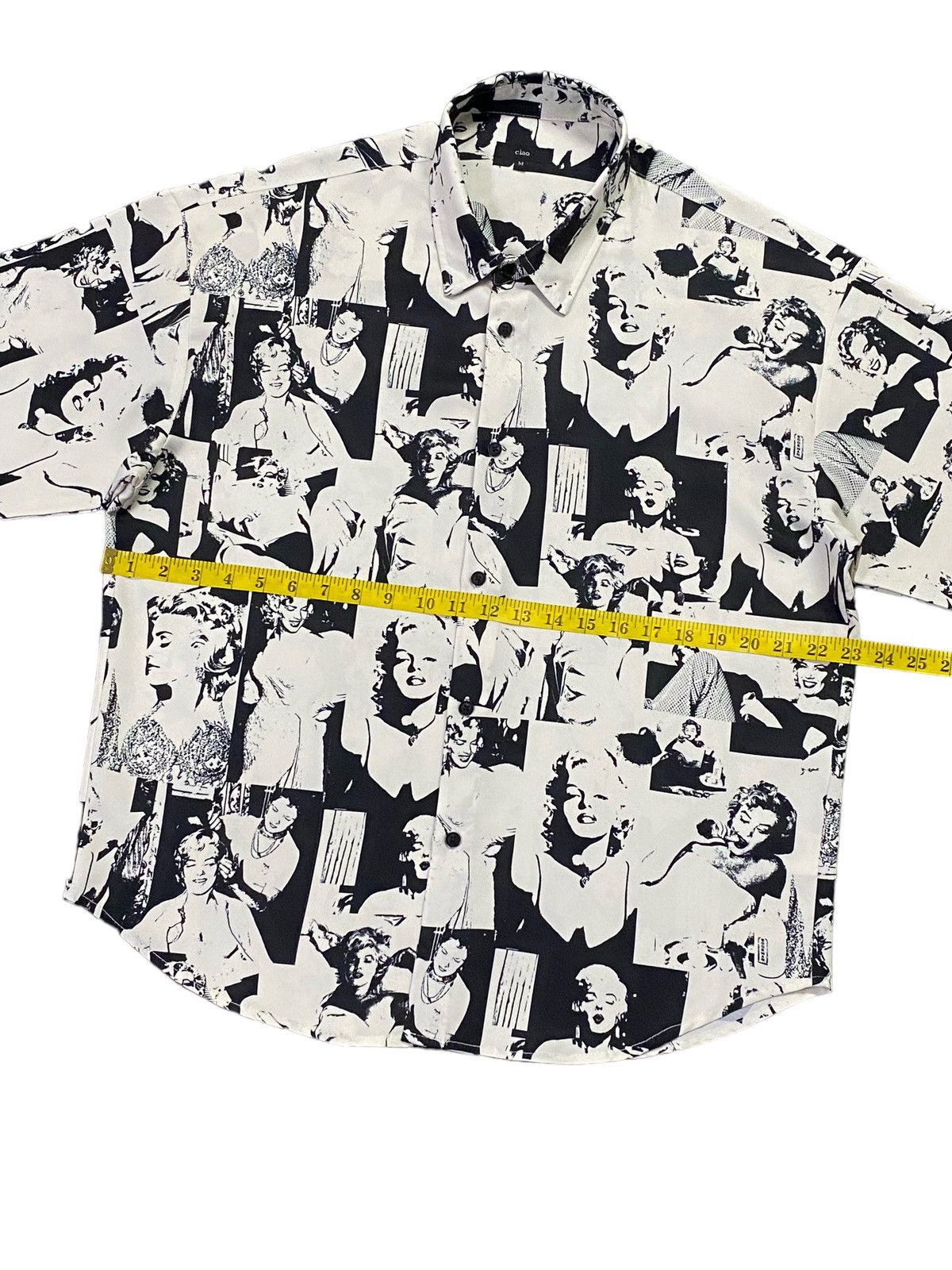 Japanese Brand Marilyn Monroe Fullprint Photo Callage Graphic Long Sleeve Size US M / EU 48-50 / 2 - 4 Thumbnail