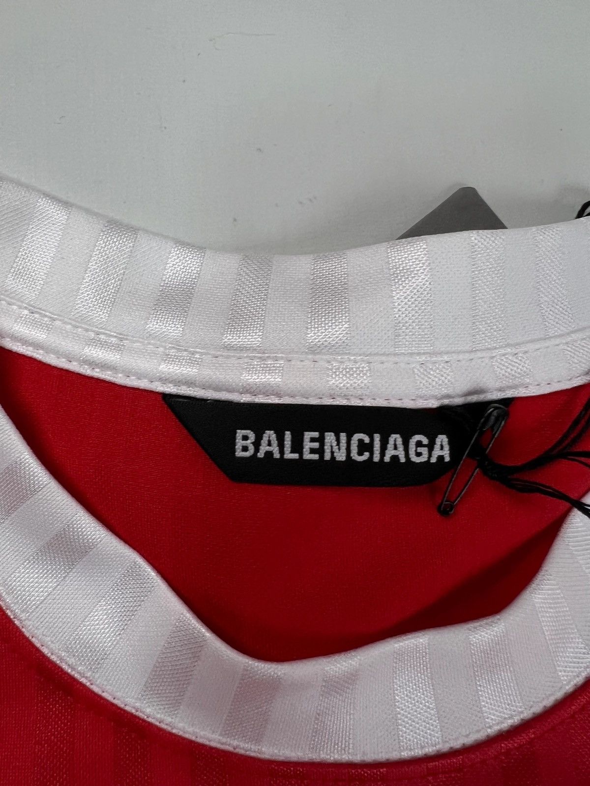 BALENCIAGA SS22 RUNWAY SOCCER HOOD SCARF SZ:S