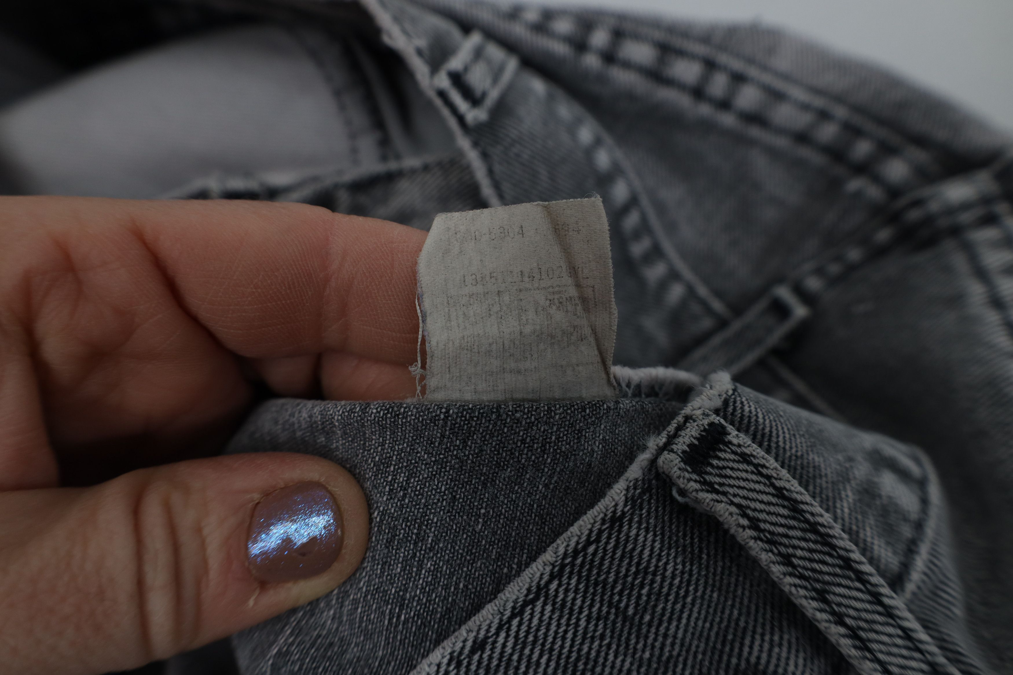 Lee Vintage 90s Lee Straight Leg Denim Jeans Gray Cotton USA Size US 34 / EU 50 - 10 Thumbnail