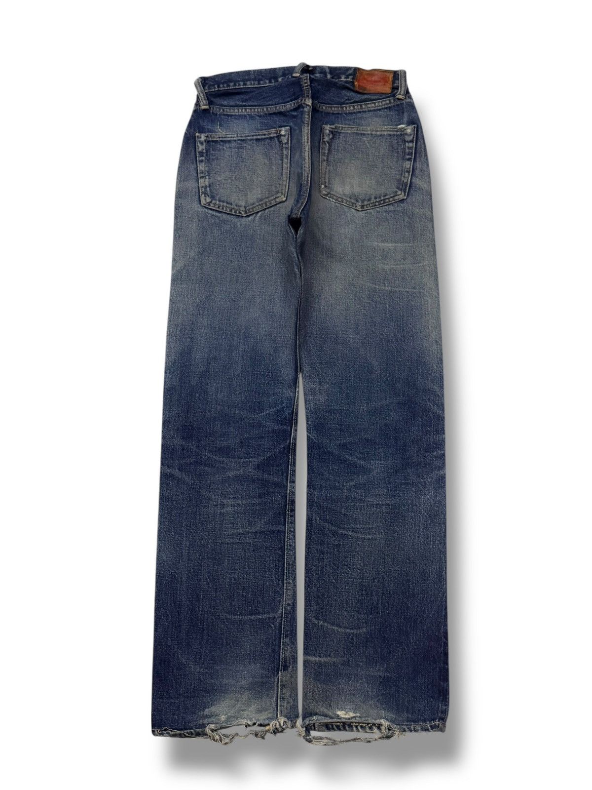 Denime Vintage 90s Denime Lot 66 Selvedge Denim Jeans Japan | W29 Size US 29 - 3 Thumbnail