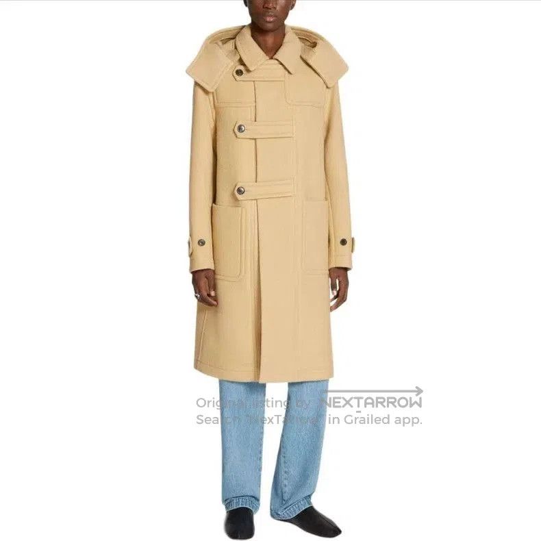 Dries Van Noten Dries Van Noten FW24 Wool Hooded Coat XL. Size US XL / EU 56 / 4 - 5 Thumbnail