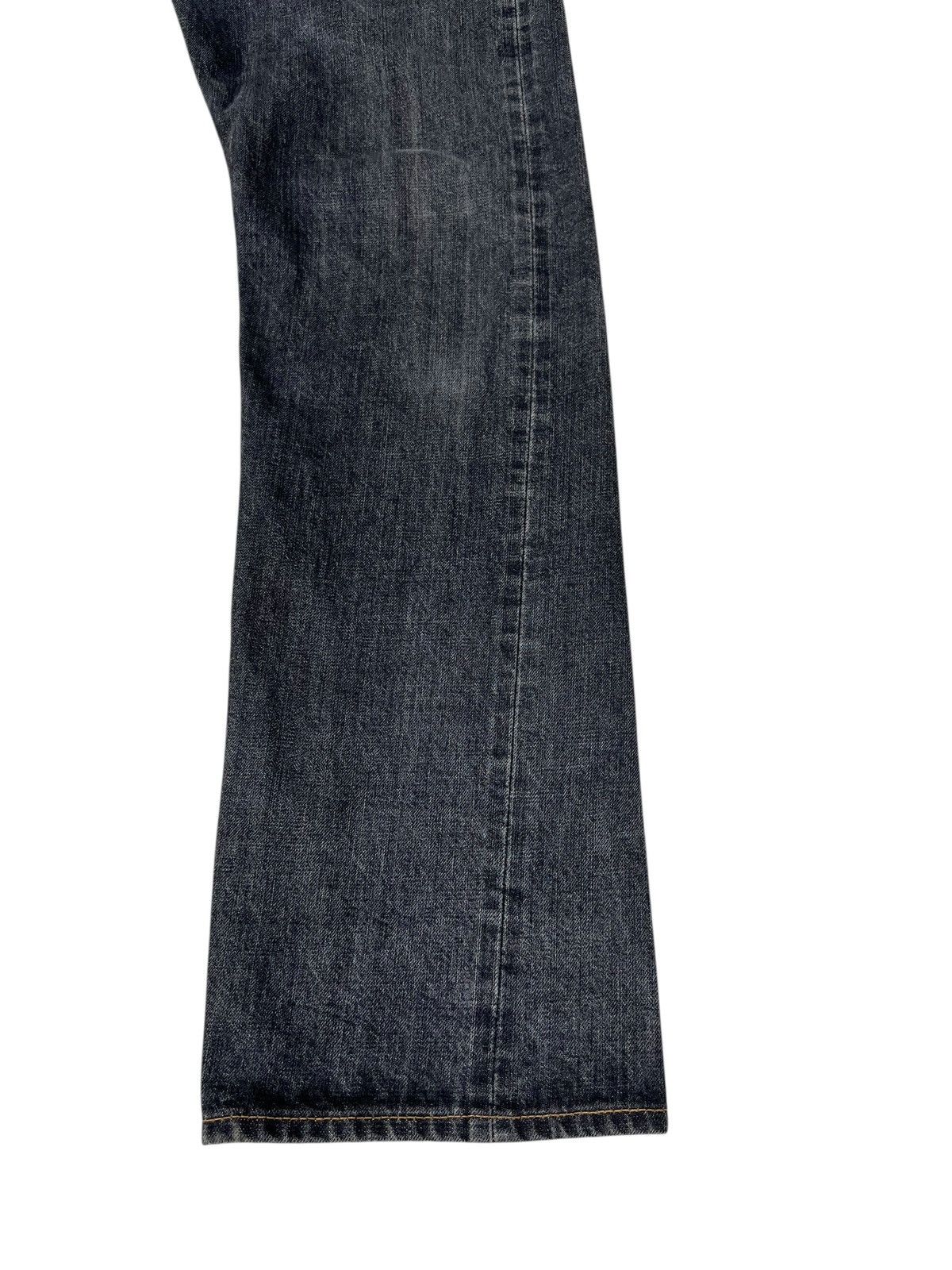 Comme des Garcons Homme 2005 CDGH AD2005 Black Denim Selvedge Jeans Size US 32 / EU 48 - 13 Thumbnail