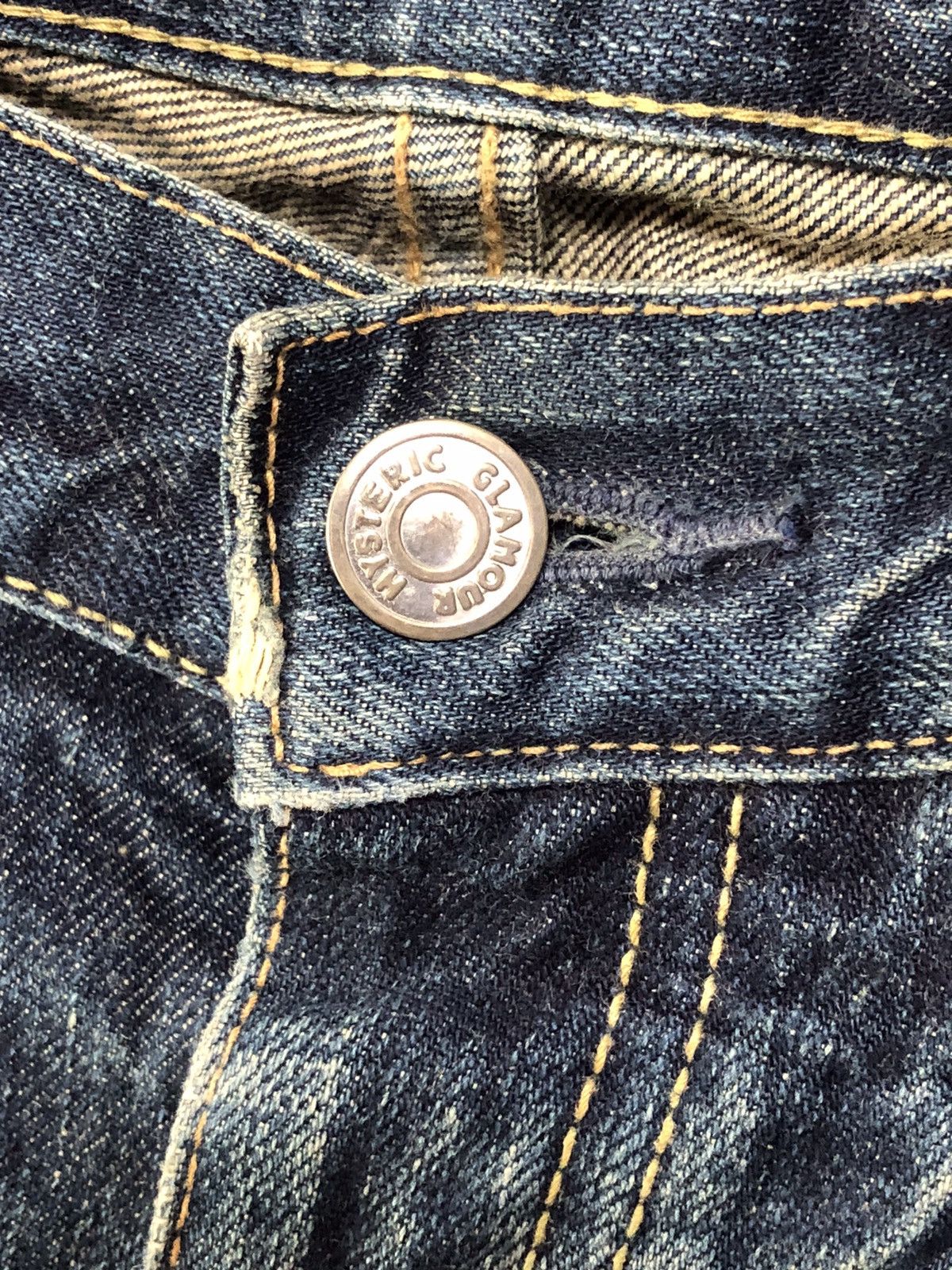 Hysteric Glamour Hysteric Glamour Stud Jeans Distressed Style Size US 30 / EU 46 - 11 Thumbnail