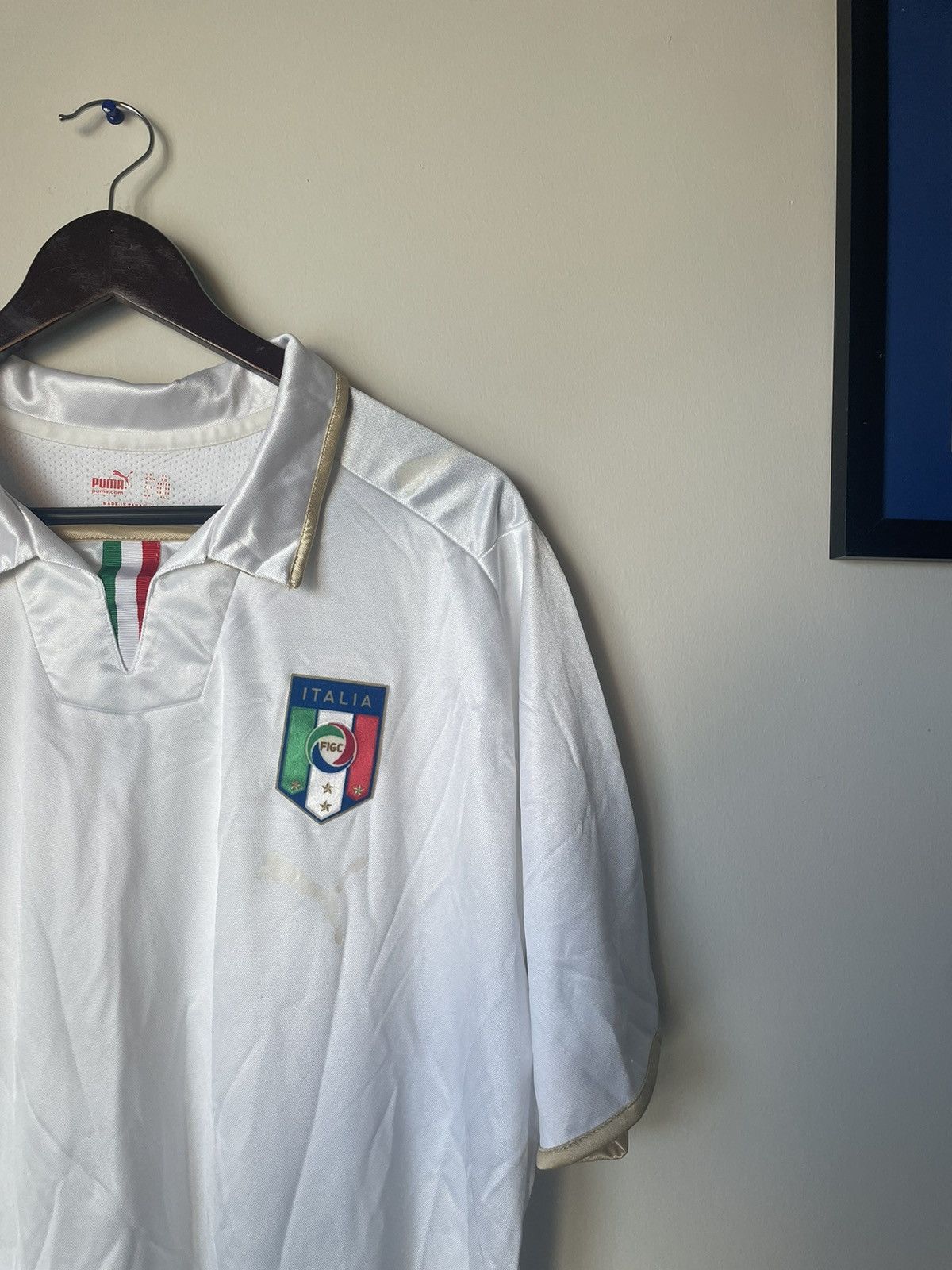 Puma × Vintage 2007/08 Italy puma soccer jersey Size US XL / EU 56 / 4 - 6 Thumbnail