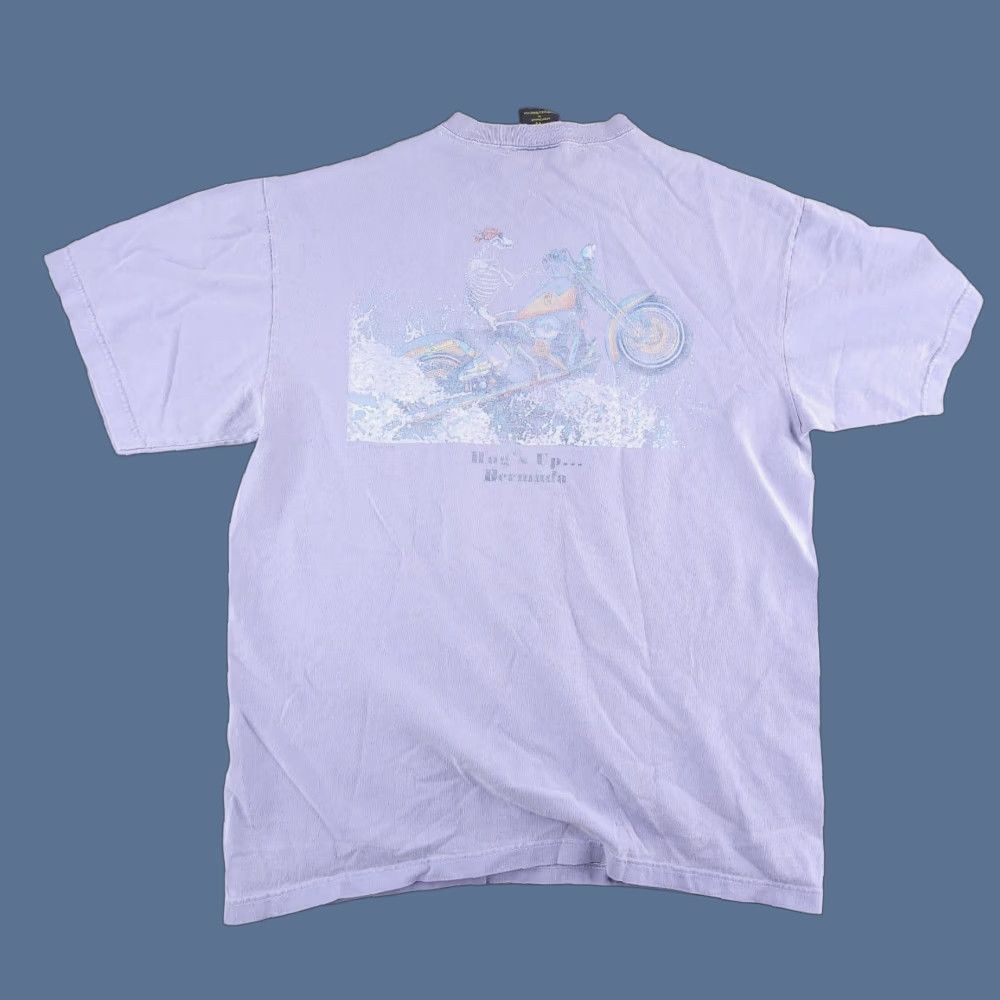 Vintage VINTAGE Sea Dog Shirt Mens M Blue USA Graphic T-Shirt Short Sleeve Crew Neck Relaxed Size US M / EU 48-50 / 2 - 1 Thumbnail