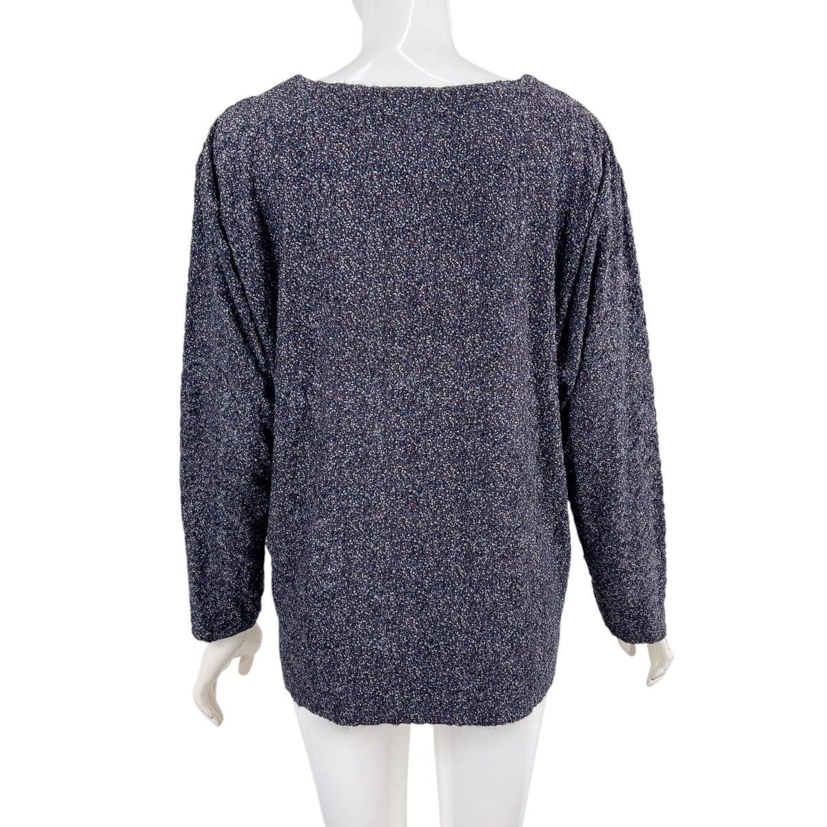 Fendi × Vintage 90’s Fendi Embroidered Big Logo Knitted Sweater Size M / US 6-8 / IT 42-44 - 4 Thumbnail