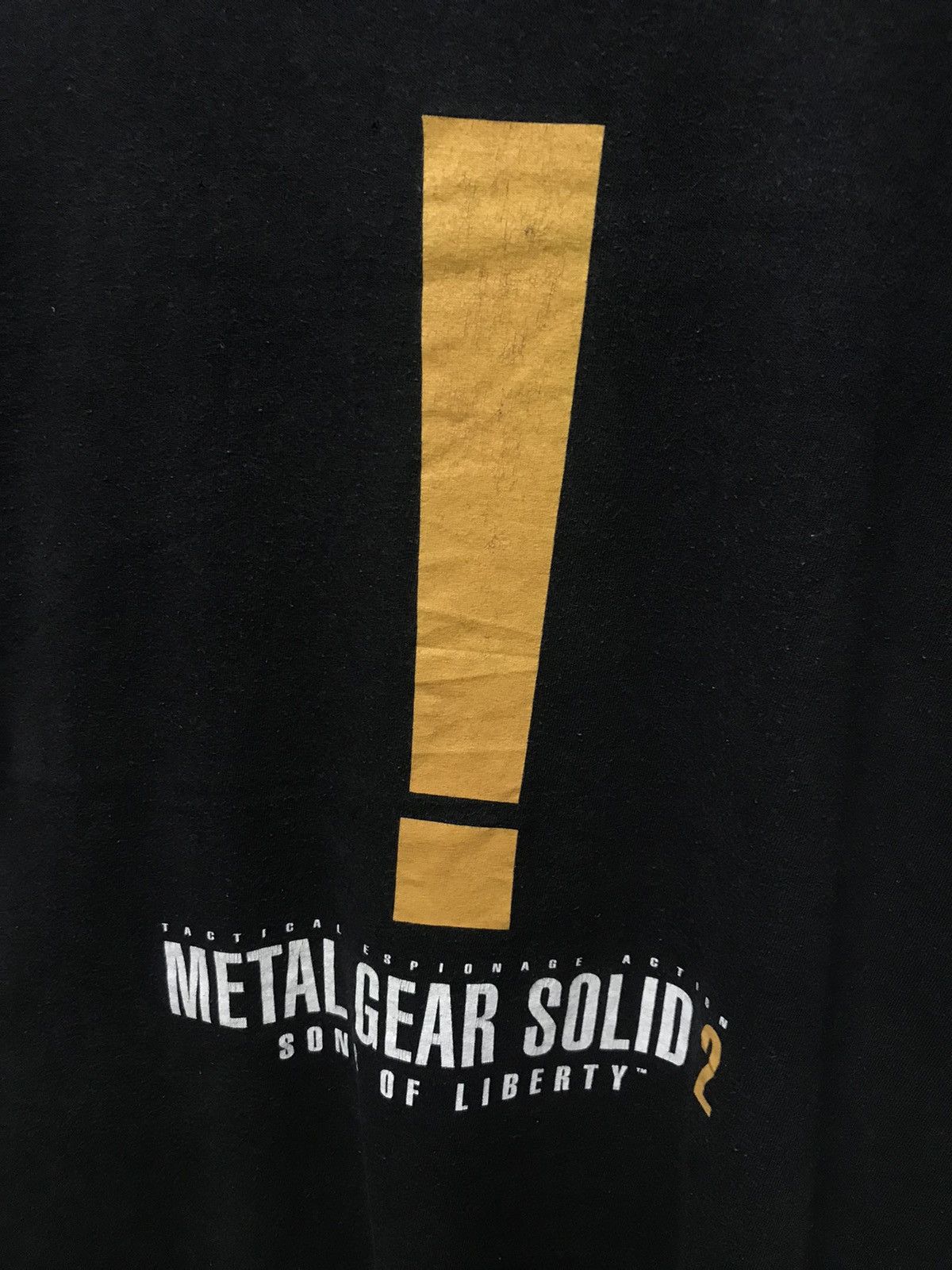 Anime × Playstation × Vintage Vintage Metal Gear Solid 2 Son Of Liberty Promo Tee Size US L / EU 52-54 / 3 - 3 Thumbnail
