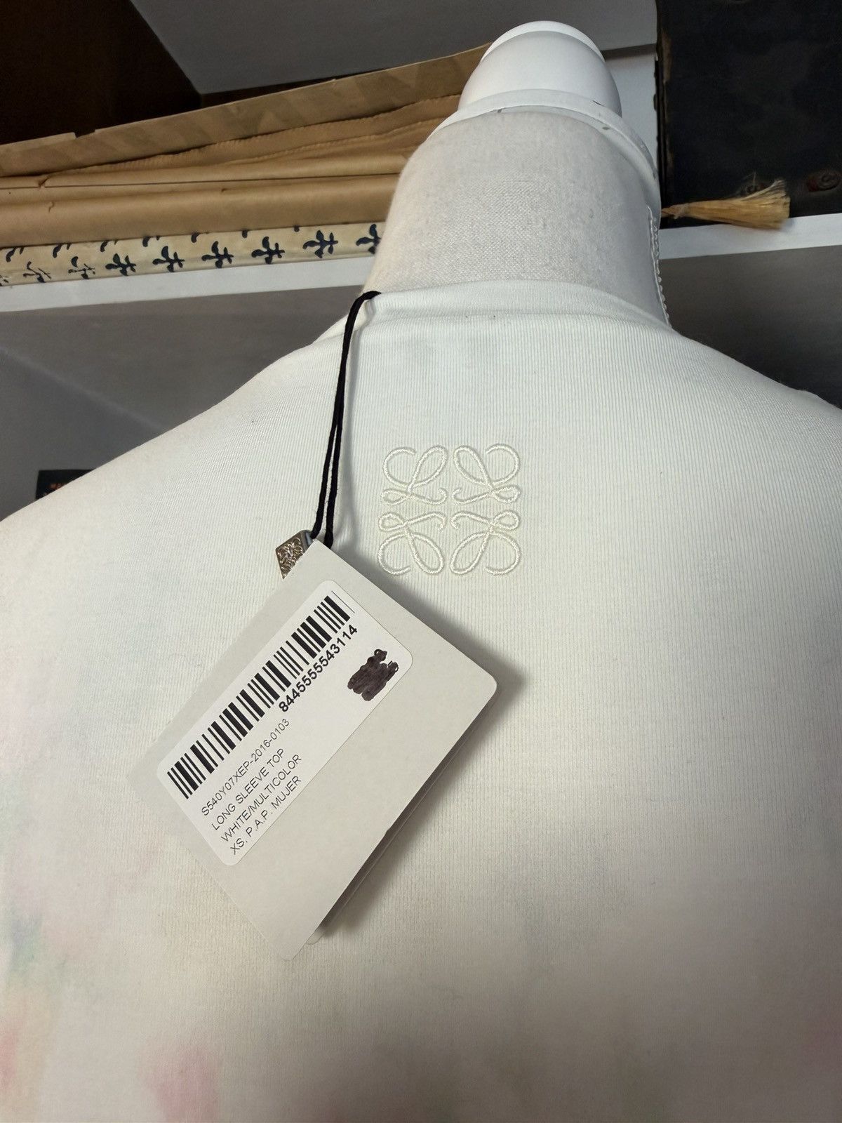 Loewe Loewe Floral Printed Stretch Modal Top Size XS / US 0-2 / IT 36-38 - 4 Thumbnail
