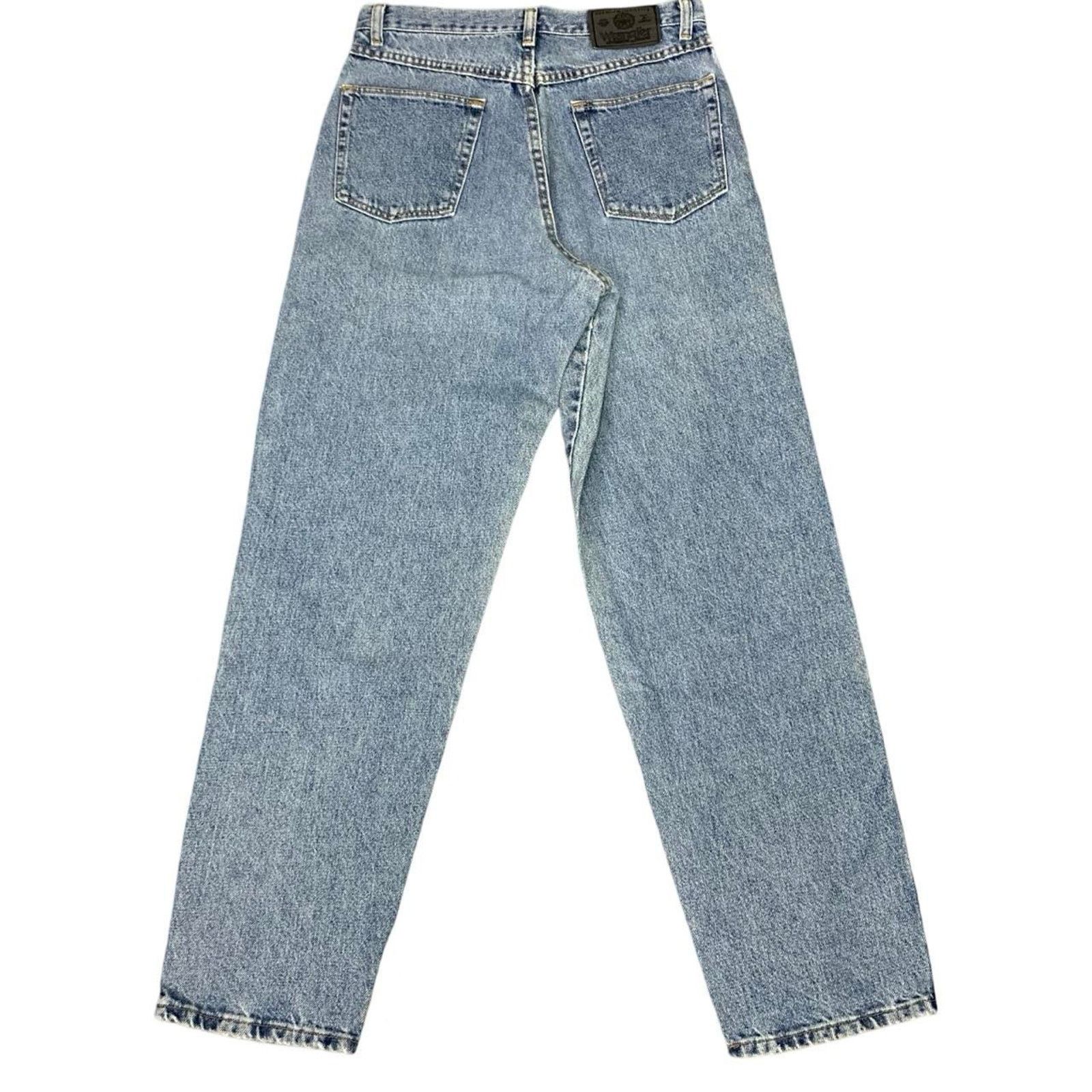 Vintage × Wrangler Vintage 90s Wrangler Light Wash Blue Jeans Size 30" / US 8 / IT 44 - 2 Thumbnail