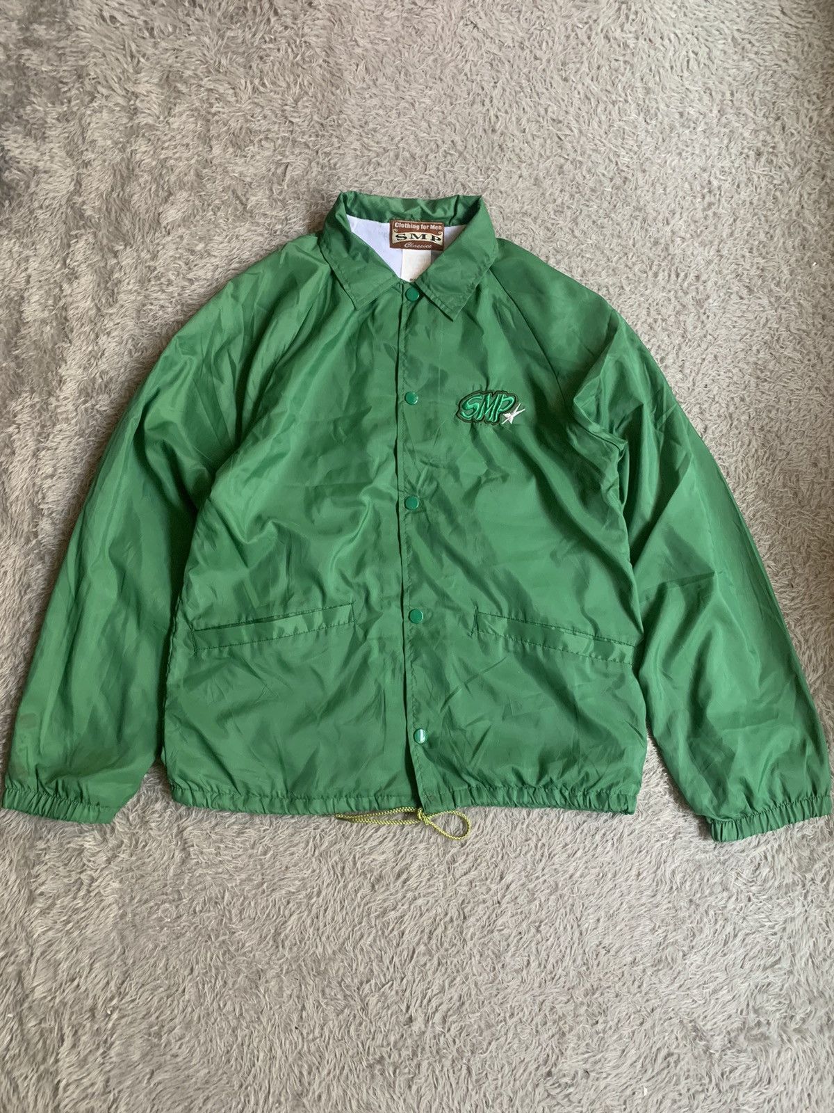 Vintage 90s SMP Skateboards Coach Jacket