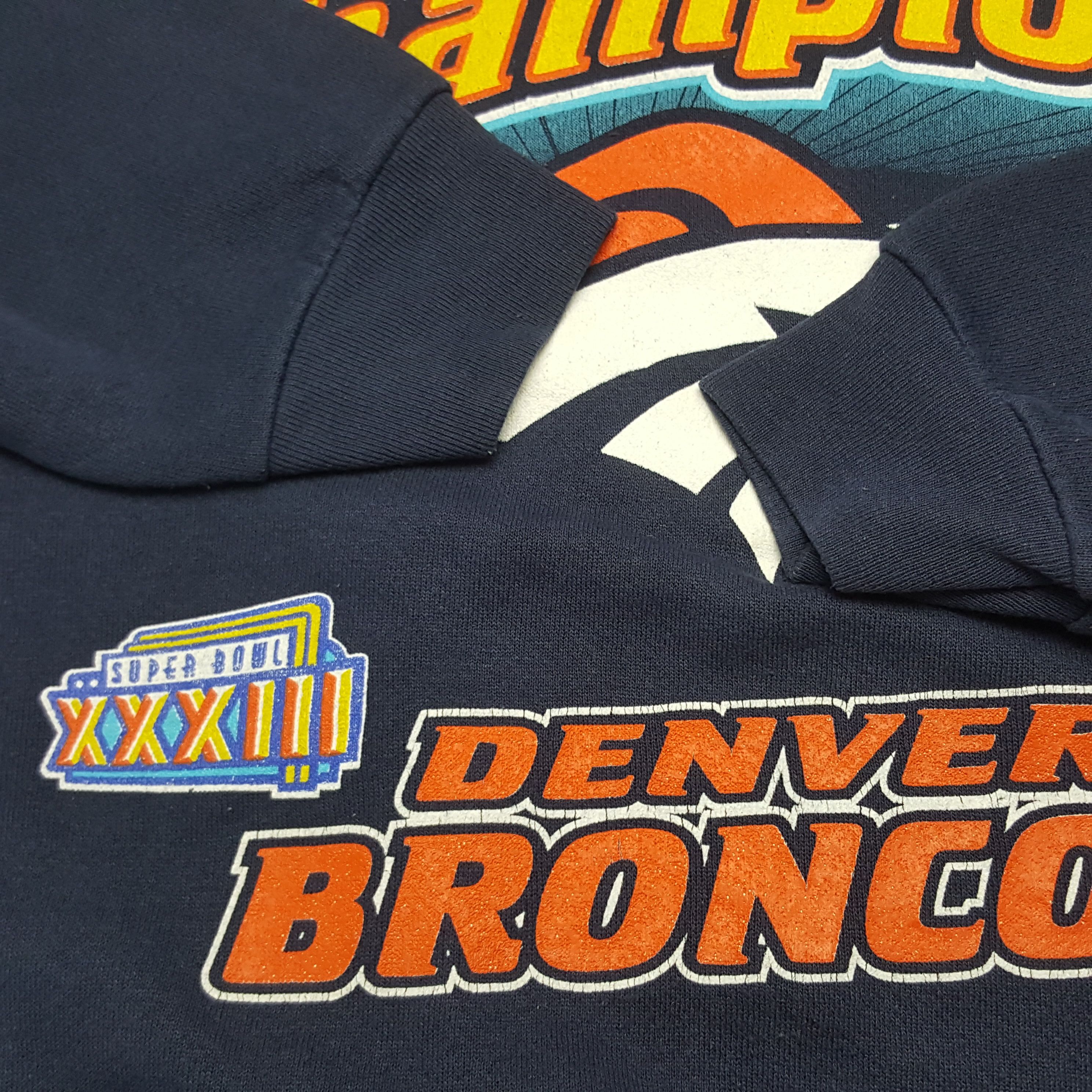 Logo 7 × NFL × Vintage Vintage Logo 7 x Denver Broncos Sweatshirt Size US L / EU 52-54 / 3 - 6 Thumbnail
