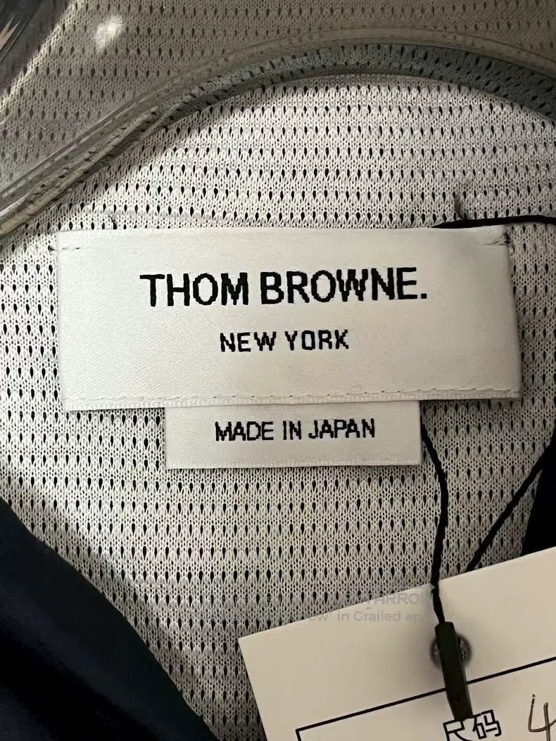 Thom Browne Thom Browne Classic Four-Stripe Zip-Up Hoodie Jacket Size US XL / EU 56 / 4 - 5 Thumbnail