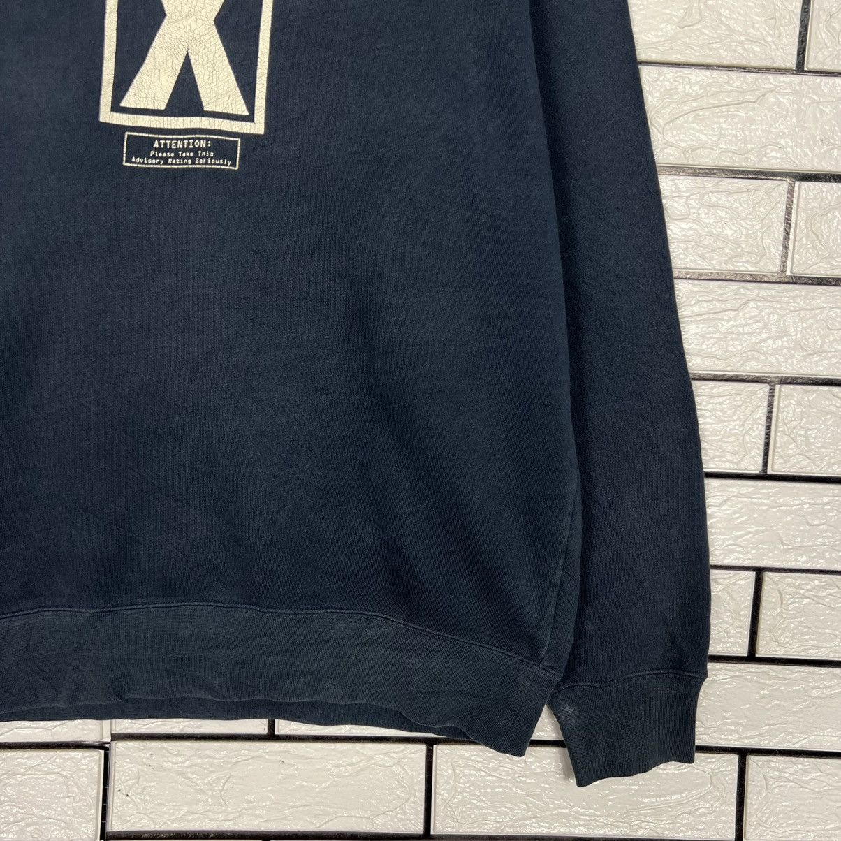 Nike NIKE X-Training Air Trainer 1 Big Logo Sweatshirt #4228-C193 Size US L / EU 52-54 / 3 - 12 Thumbnail