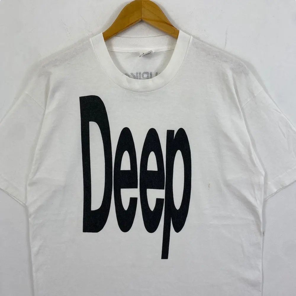 Band Tees Vintage 90's RURIKO KUBOH "Deep" Japanese Singer Promo Tee Size US L / EU 52-54 / 3 - 2 Thumbnail