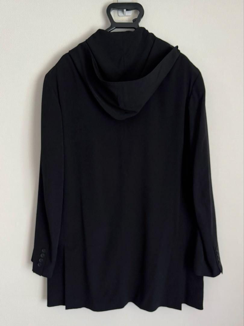 Yohji Yamamoto POUR HOMME 24ss tuxedo hoodie jacket HZ-J07-500 Size US L / EU 52-54 / 3 - 2 Thumbnail