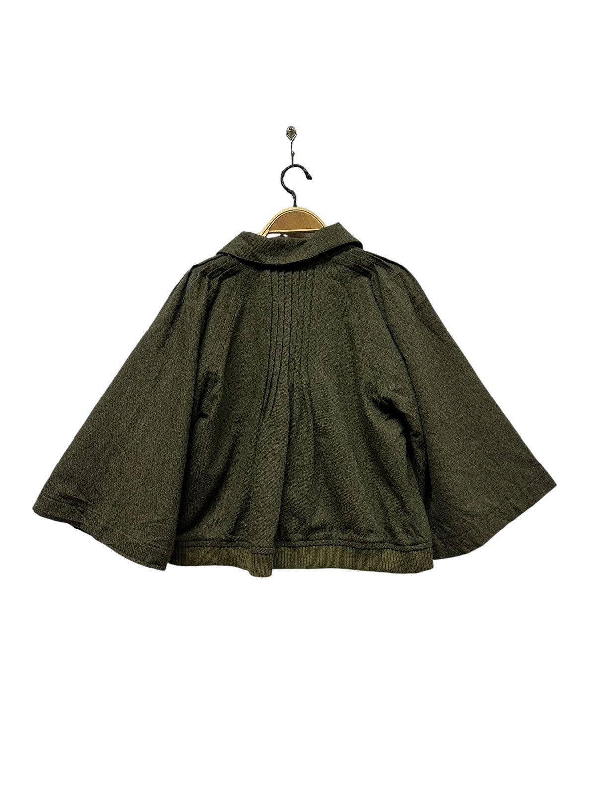 Issey Miyake 💥vintage sunaokuwahara pleated crop top jacket wool Size S / US 4 / IT 40 - 14 Thumbnail